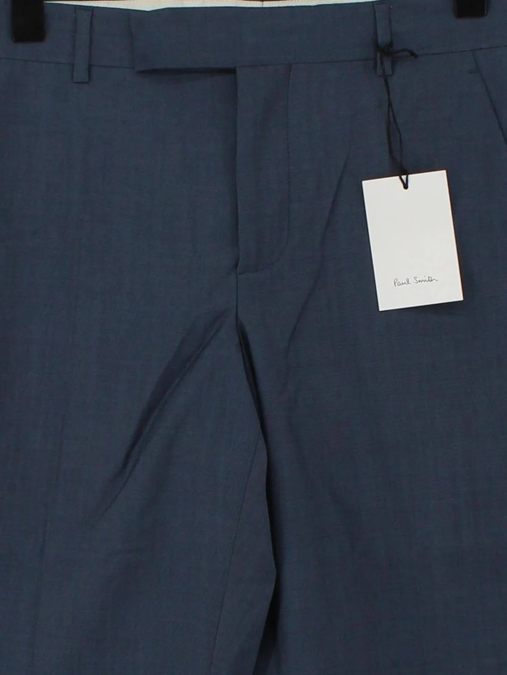 Paul Smith Men's Suit Trousers W 30 in Blue Wool New with tags - Image 3