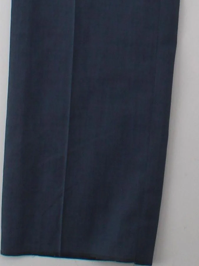 Paul Smith Men's Suit Trousers W 30 in Blue Wool New with tags - Image 4