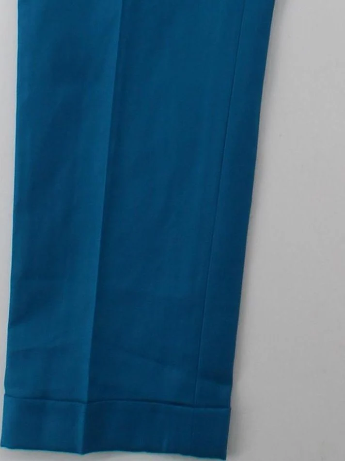 Paul Smith Men's Suit Trousers W 30 in Blue Wool New with tags - Image 4