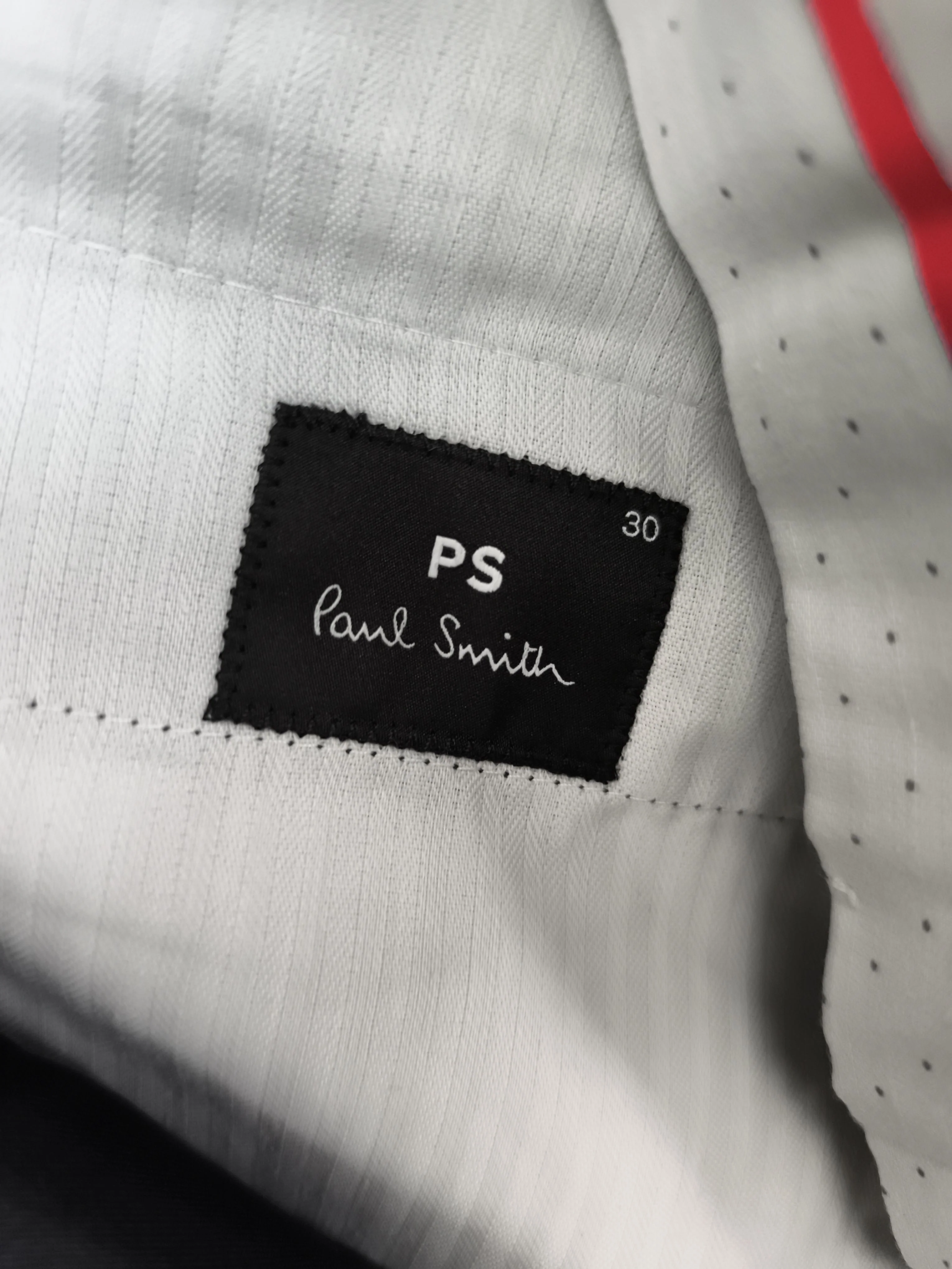 Paul Smith Men's Suit Trousers W 30 in Blue Wool New with tags - Image 5