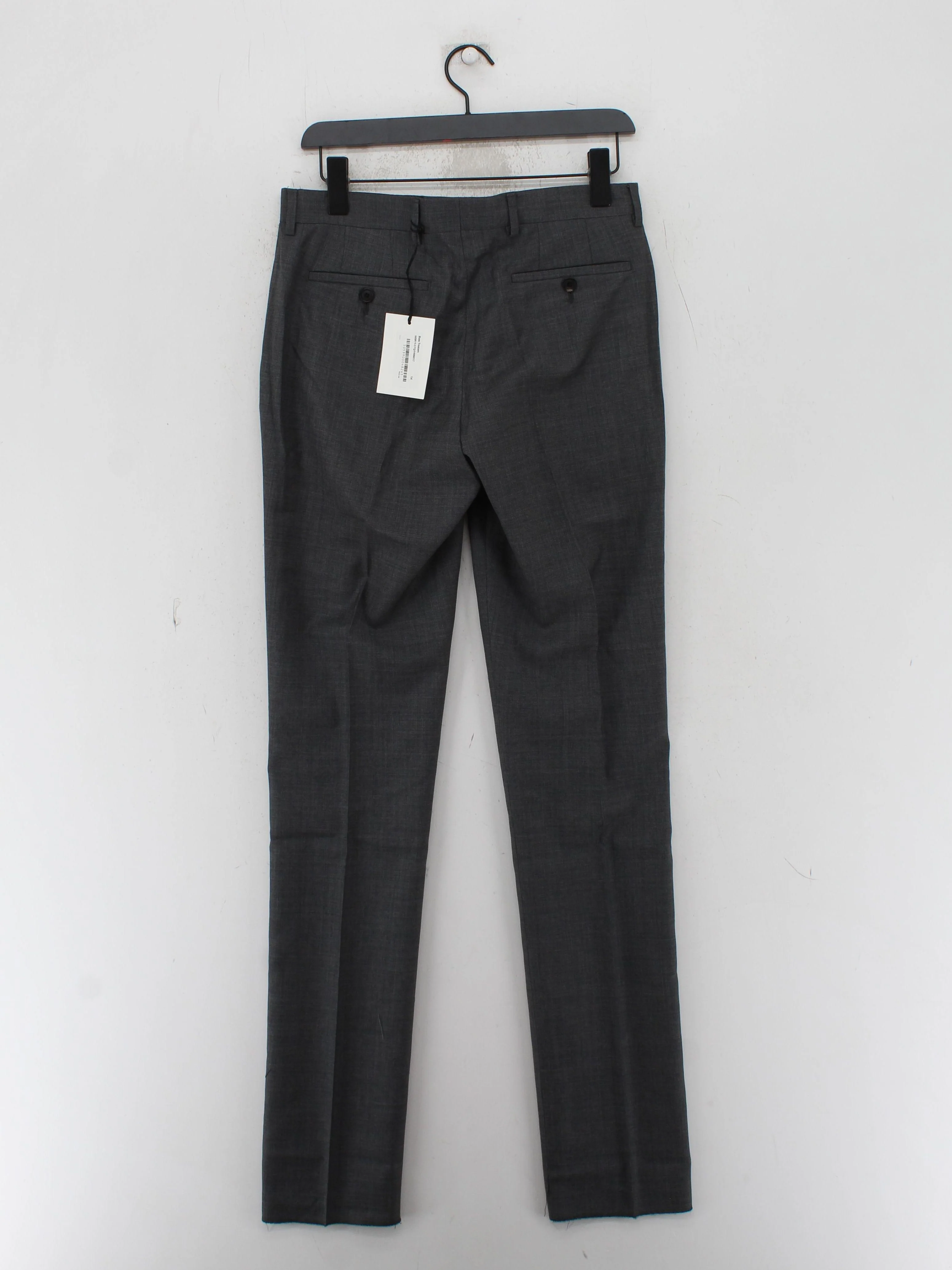 Paul Smith Men's Suit Trousers W 30 in Grey 100% Wool Dress Pants New with tags - Image 2
