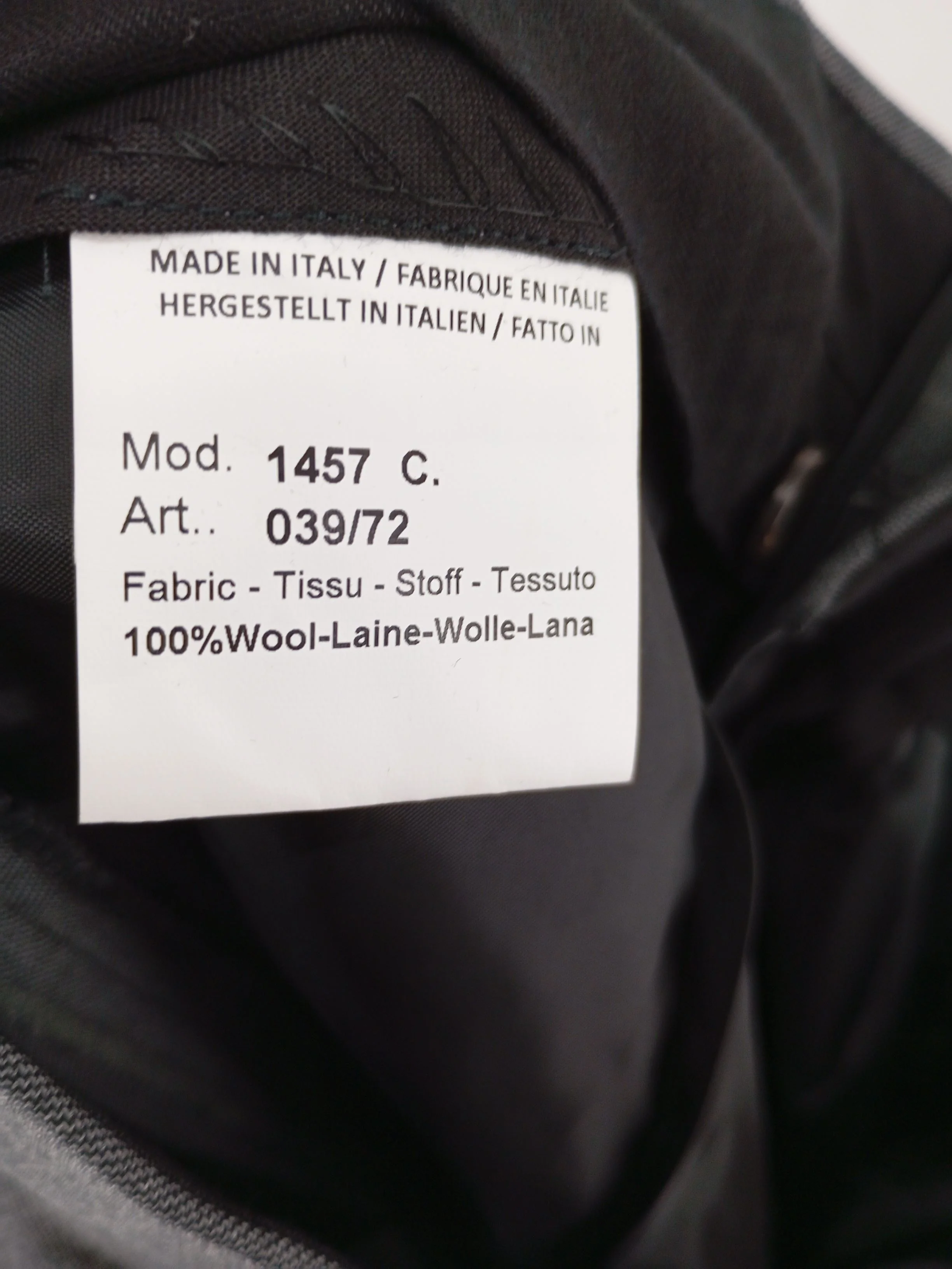 Paul Smith Men's Suit Trousers W 30 in Grey 100% Wool Dress Pants New with tags - Image 6