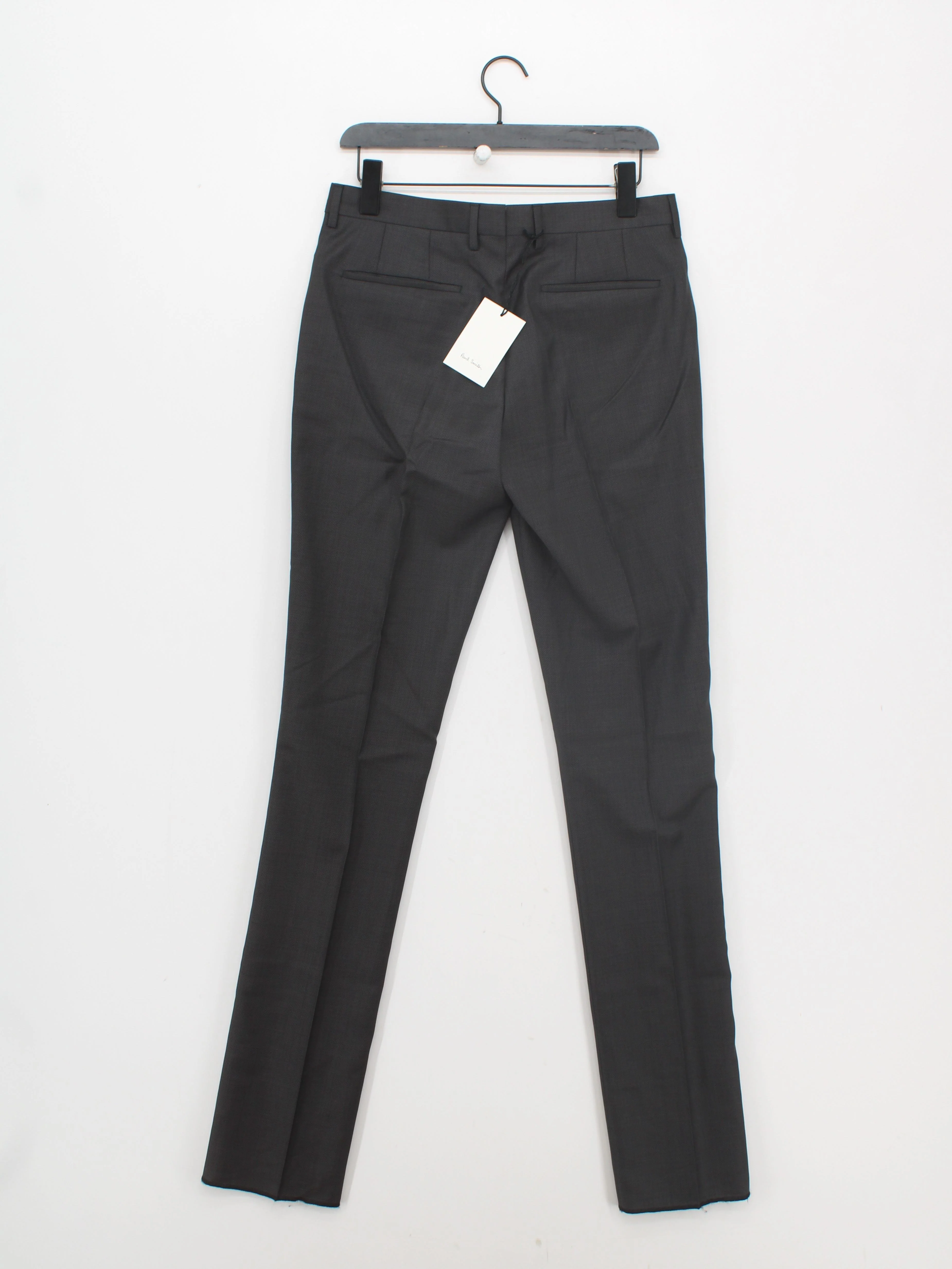 Paul Smith Men's Suit Trousers W 30 in Grey Wool New with tags - Image 2