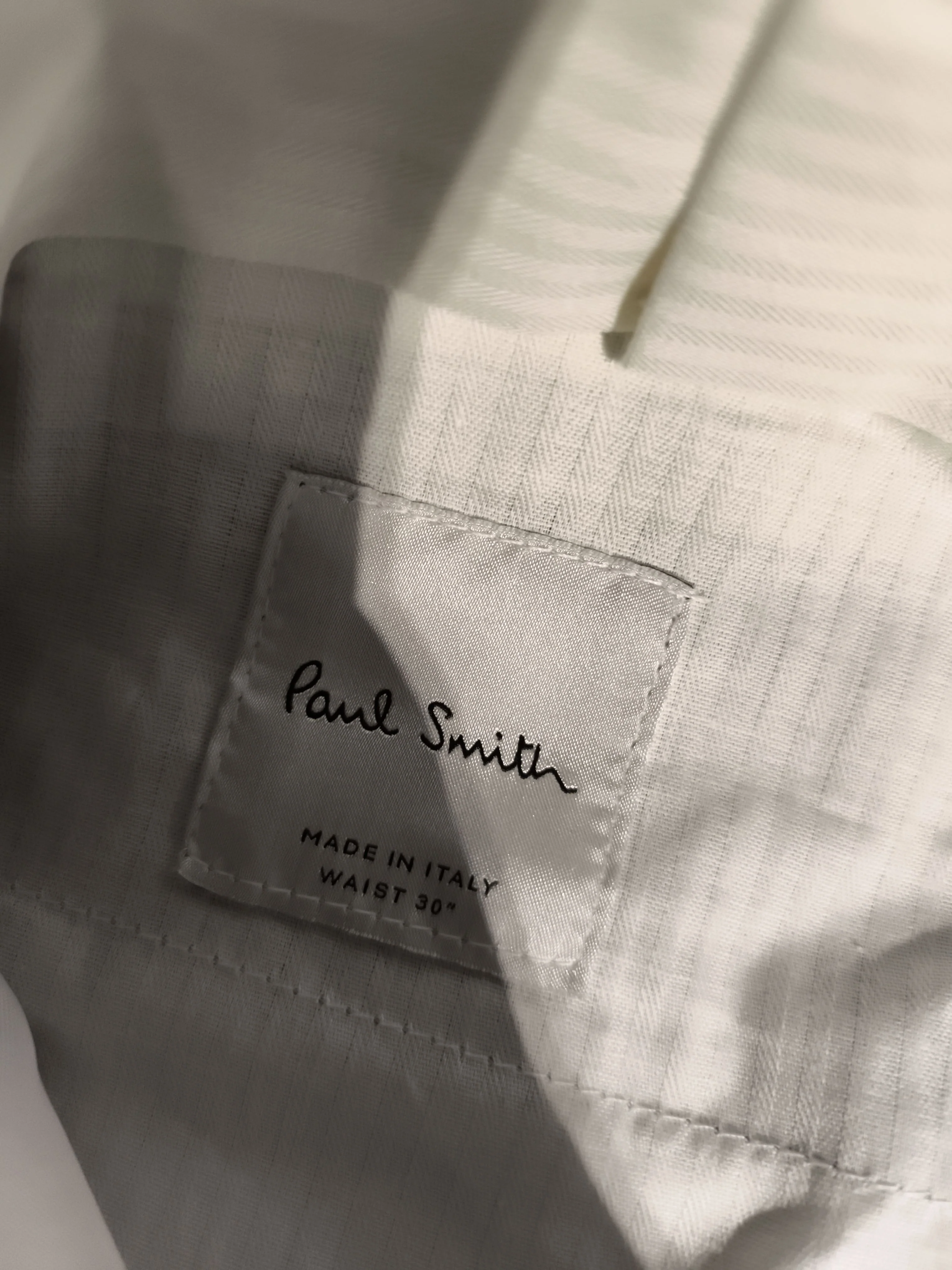 Paul Smith Men's Suit Trousers W 30 in Purple 100% Cotton New with tags - Image 5
