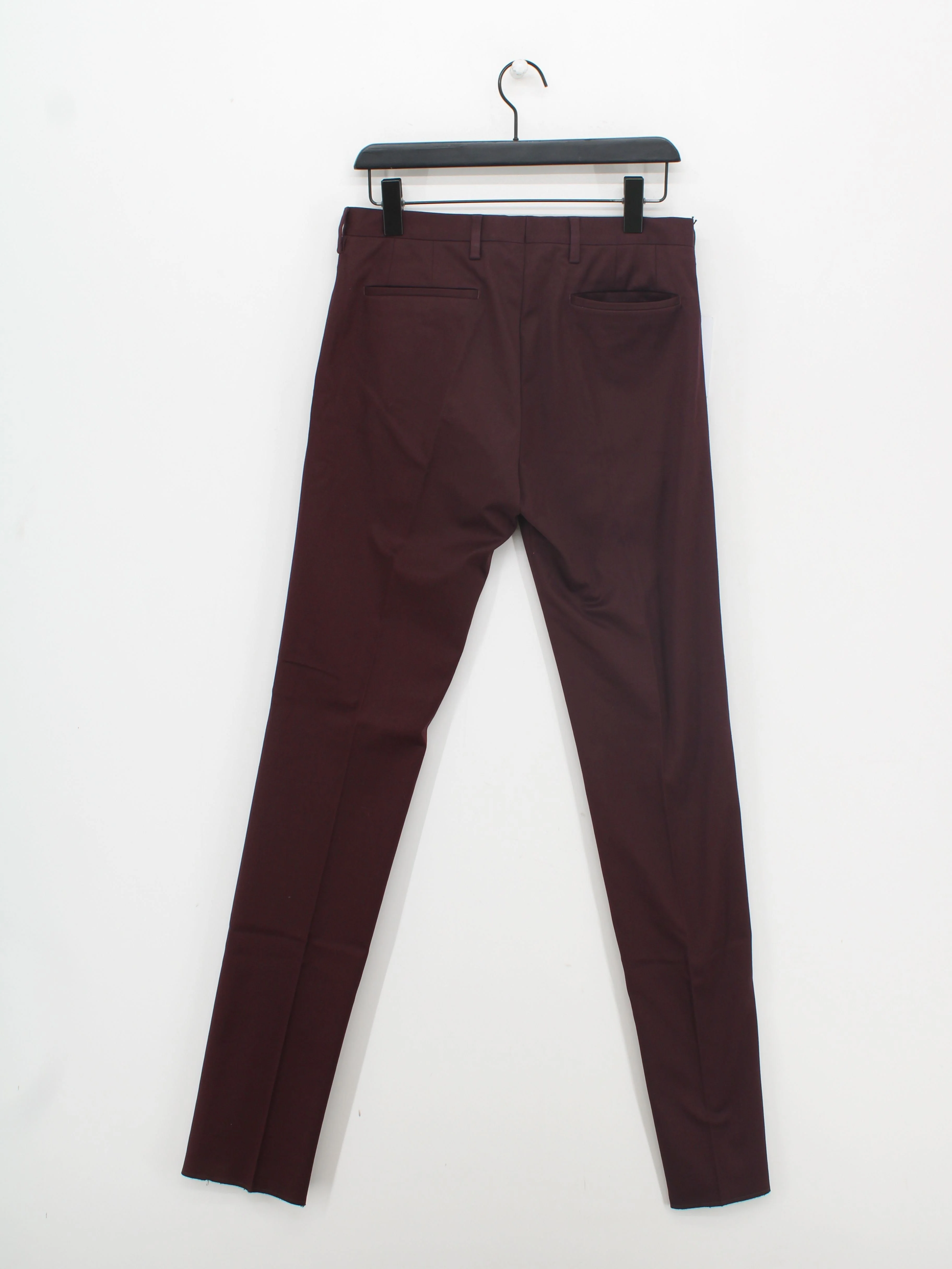 Paul Smith Men's Suit Trousers W 30 in Purple Cotton New with tags - Image 2