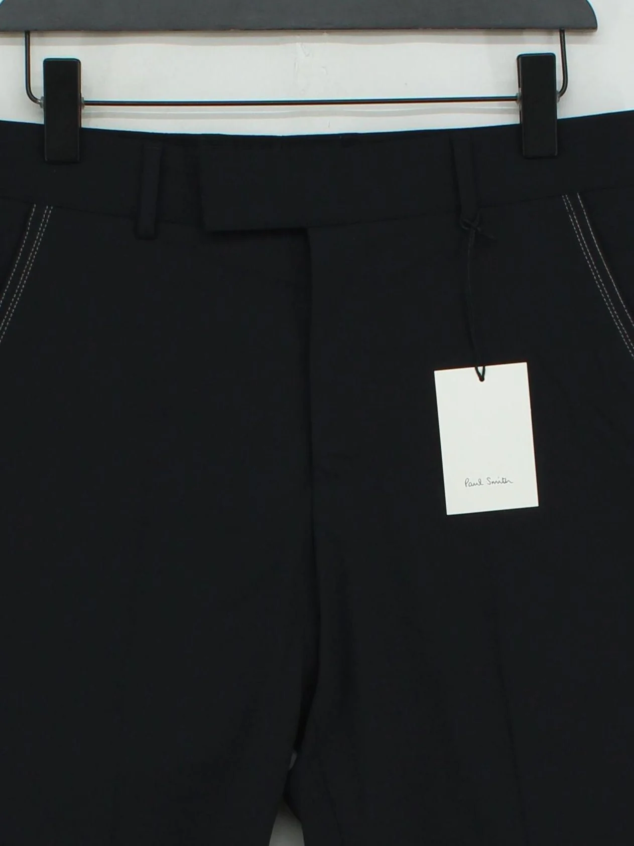 Paul Smith Men's Suit Trousers W 32 in Black Wool New with tags - Image 3