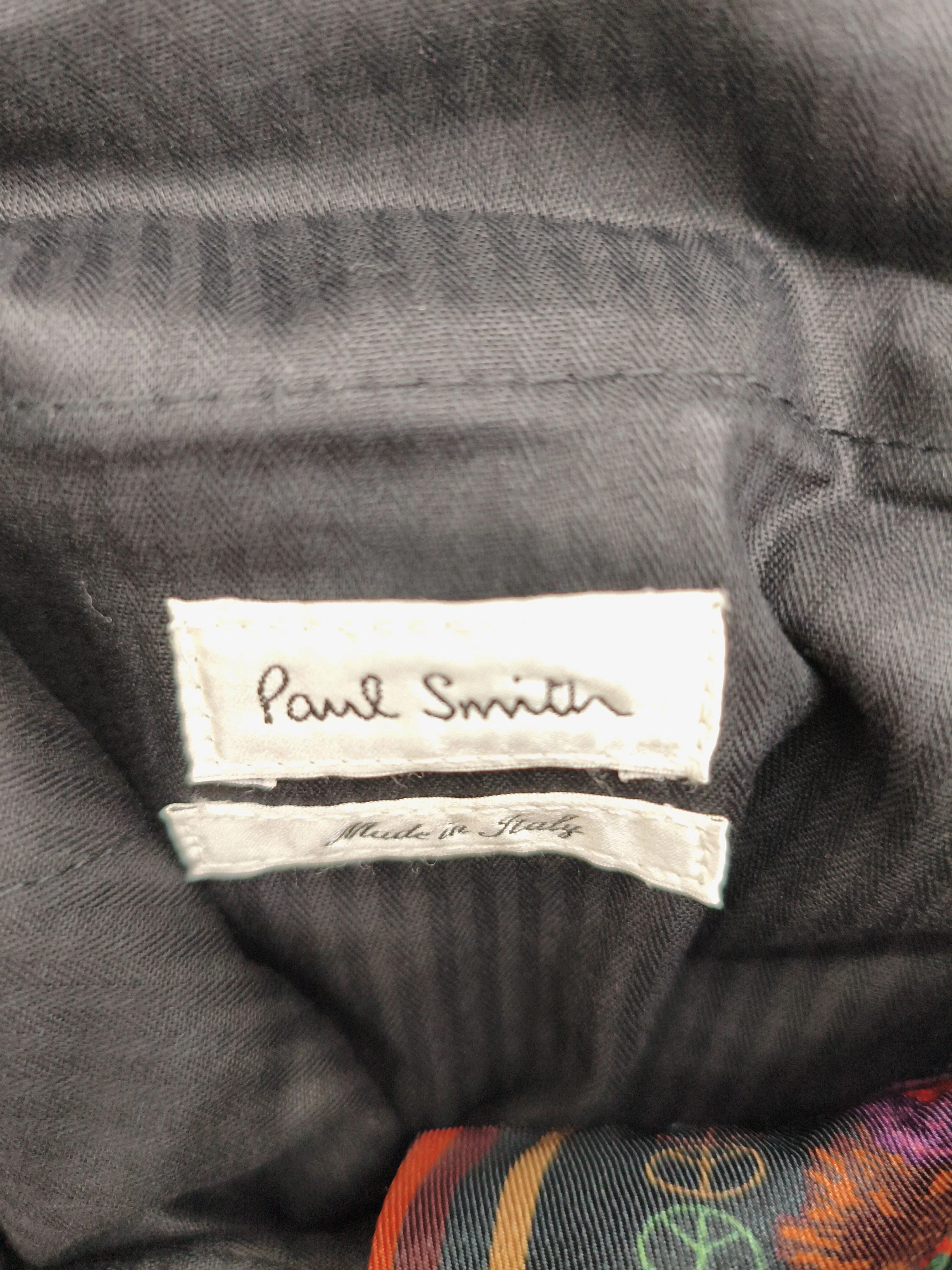 Paul Smith Men's Suit Trousers W 32 in Black Wool New with tags - Image 5