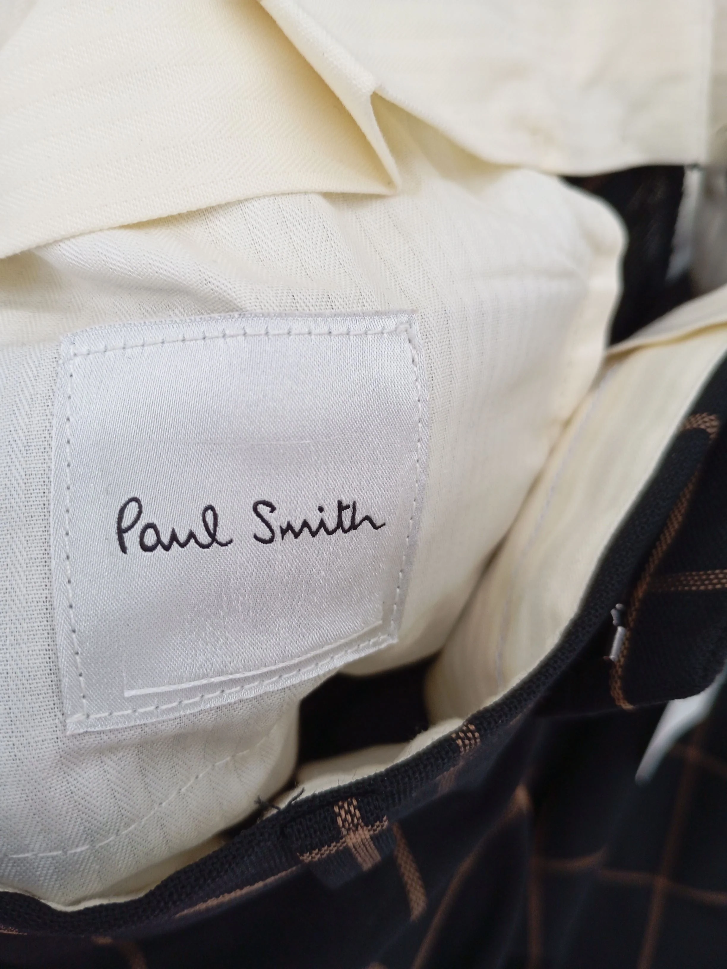 Paul Smith Men's Suit Trousers W 32 in Black Wool New with tags - Image 5