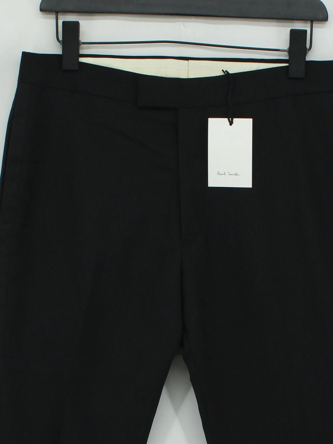 Paul Smith Men's Suit Trousers W 32 in Black Wool New with tags - Image 3