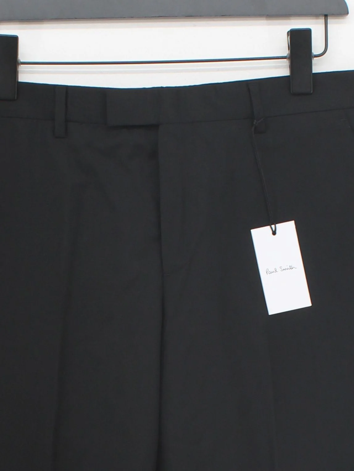 Paul Smith Men's Suit Trousers W 32 in Black Wool New with tags - Image 3