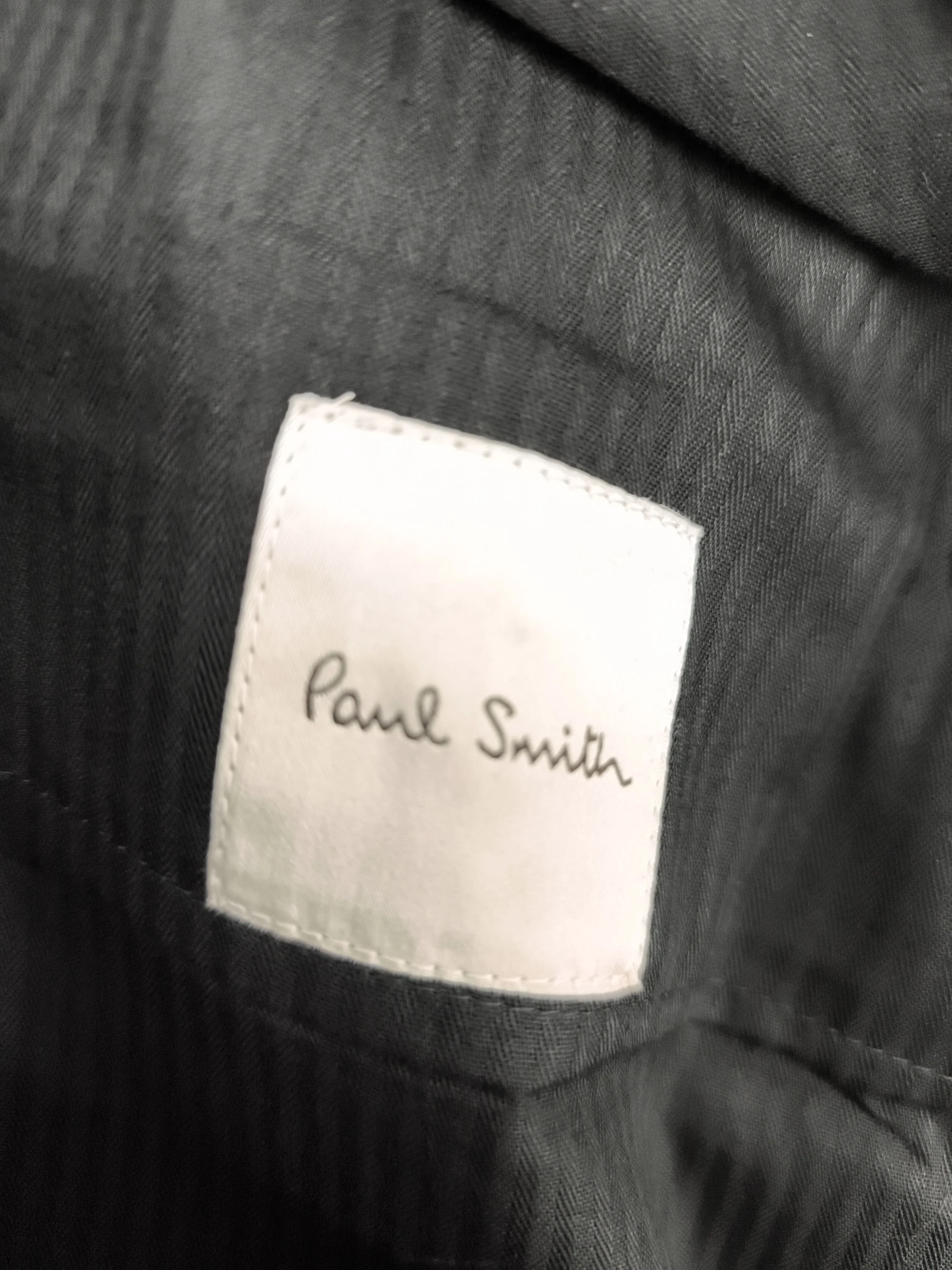 Paul Smith Men's Suit Trousers W 32 in Black Wool New with tags - Image 5