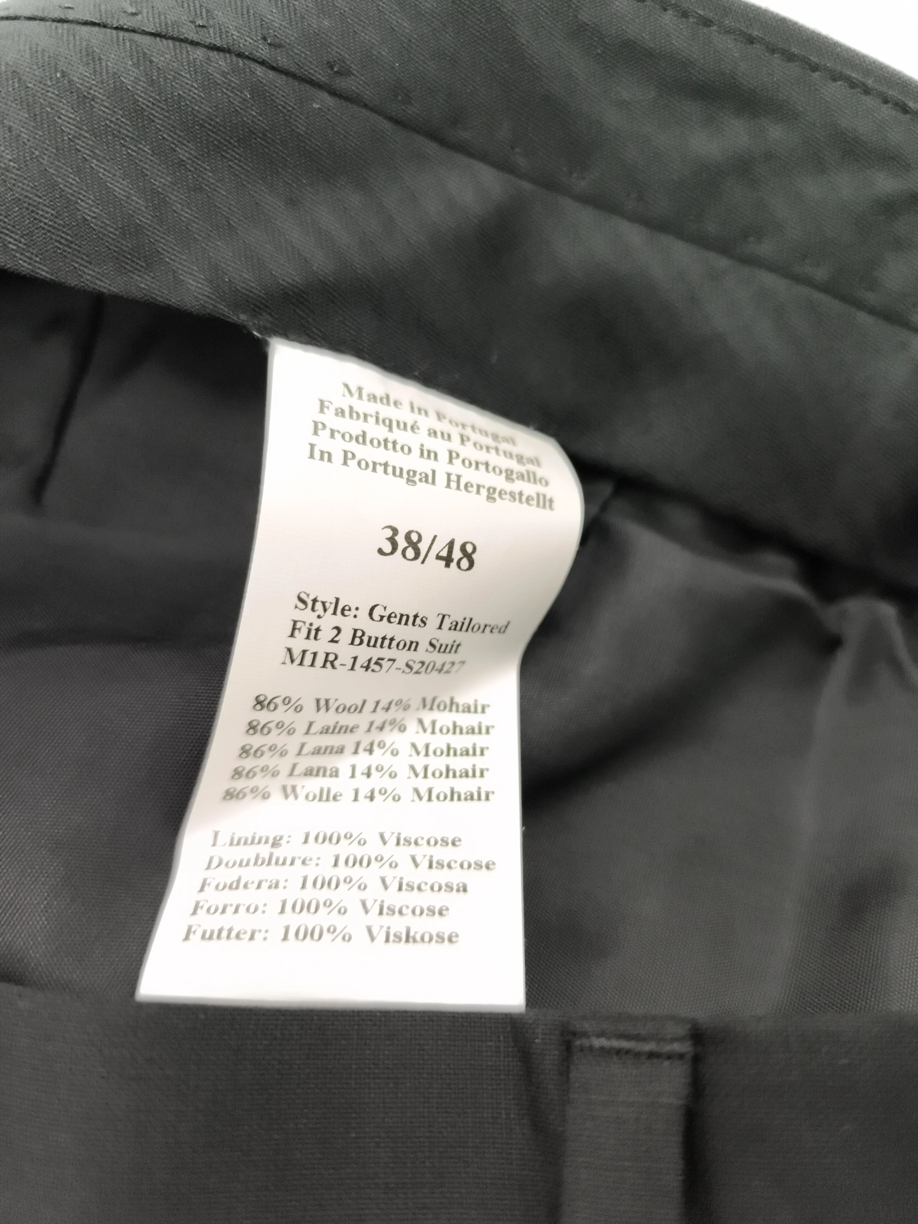 Paul Smith Men's Suit Trousers W 32 in Black Wool New with tags - Image 6