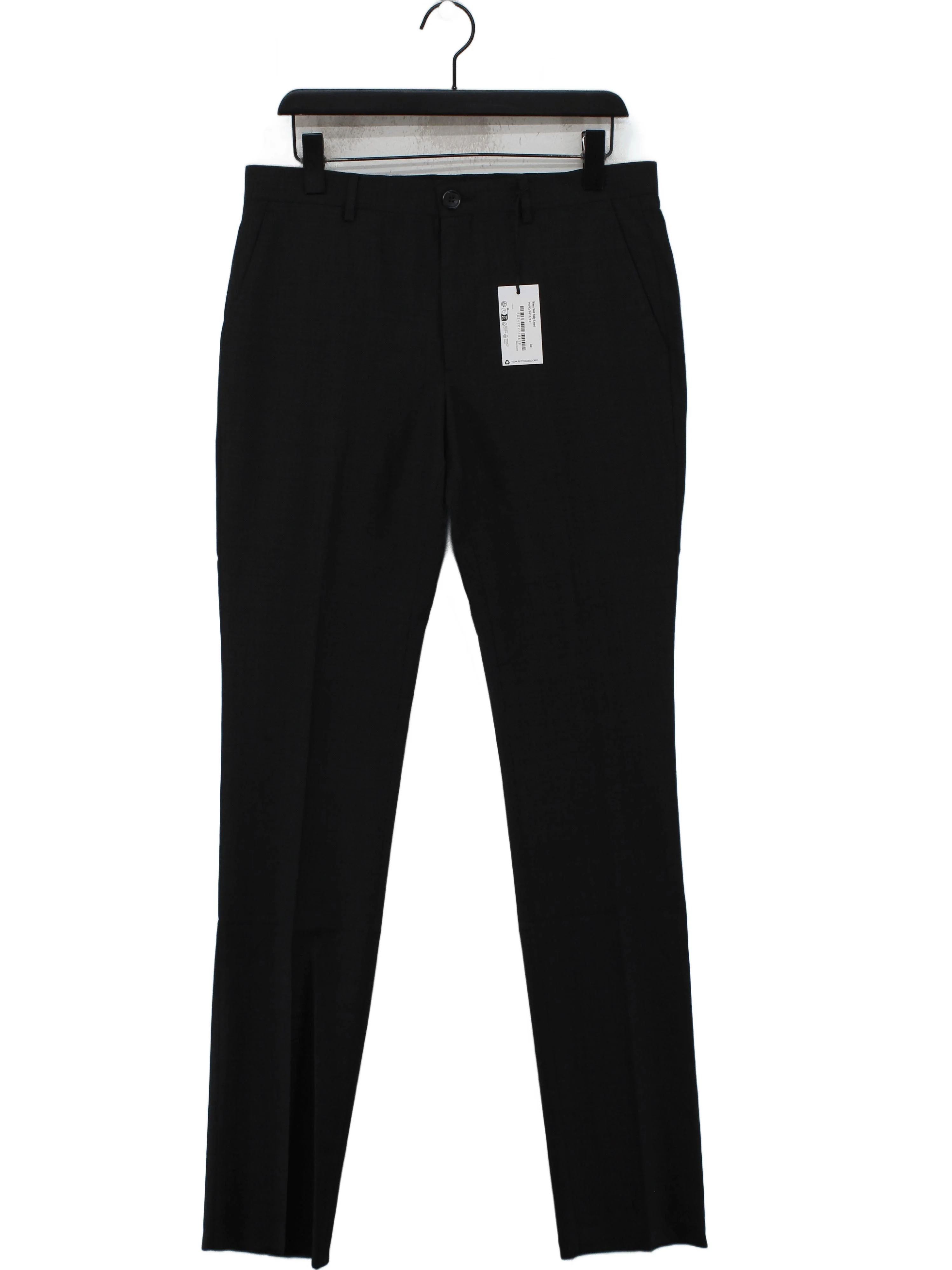 Paul Smith Men's Suit Trousers W 32 in Black Wool New with tags