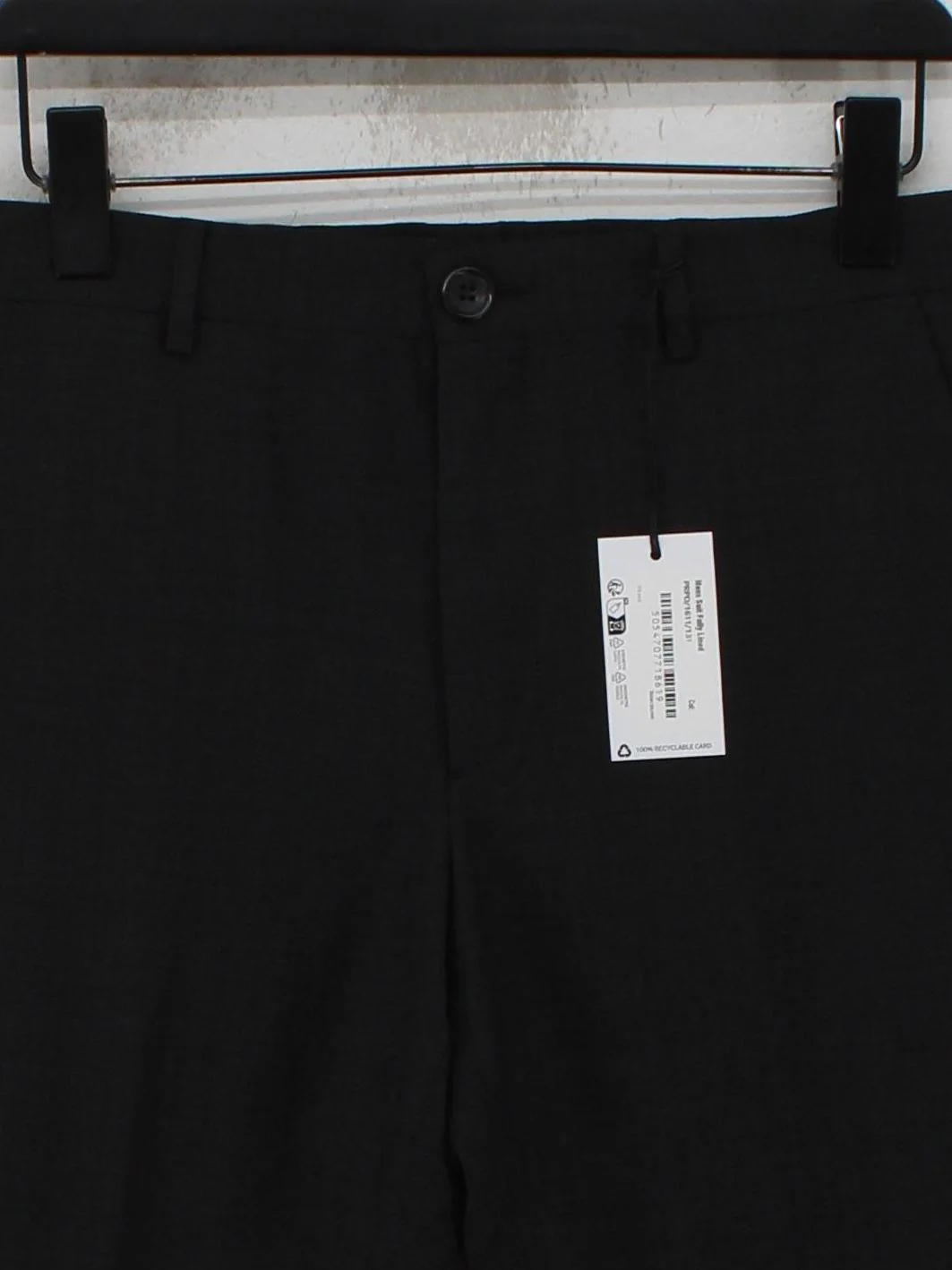 Paul Smith Men's Suit Trousers W 32 in Black Wool New with tags - Image 3