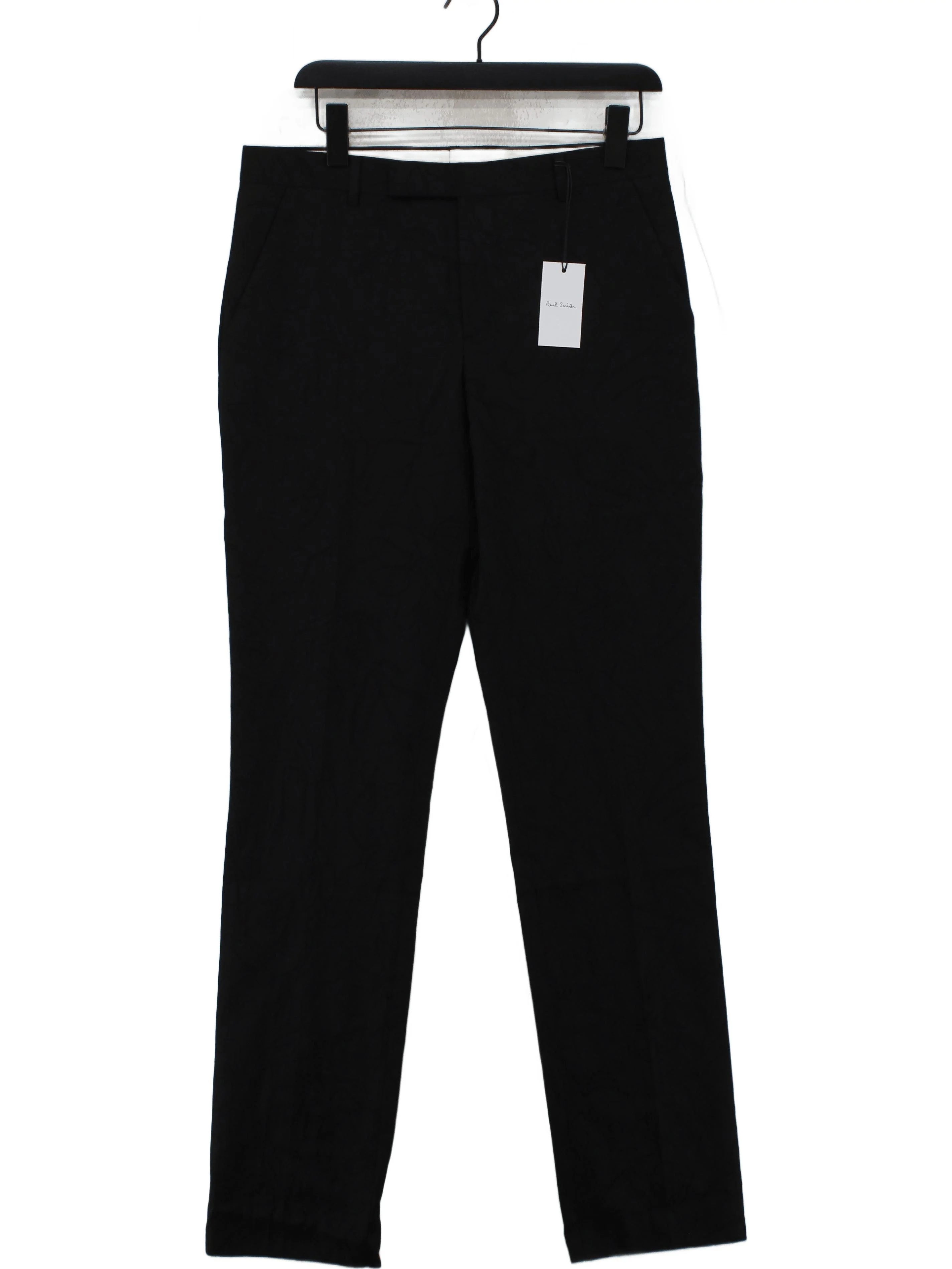 Paul Smith Men's Suit Trousers W 32 in Black Wool New with tags