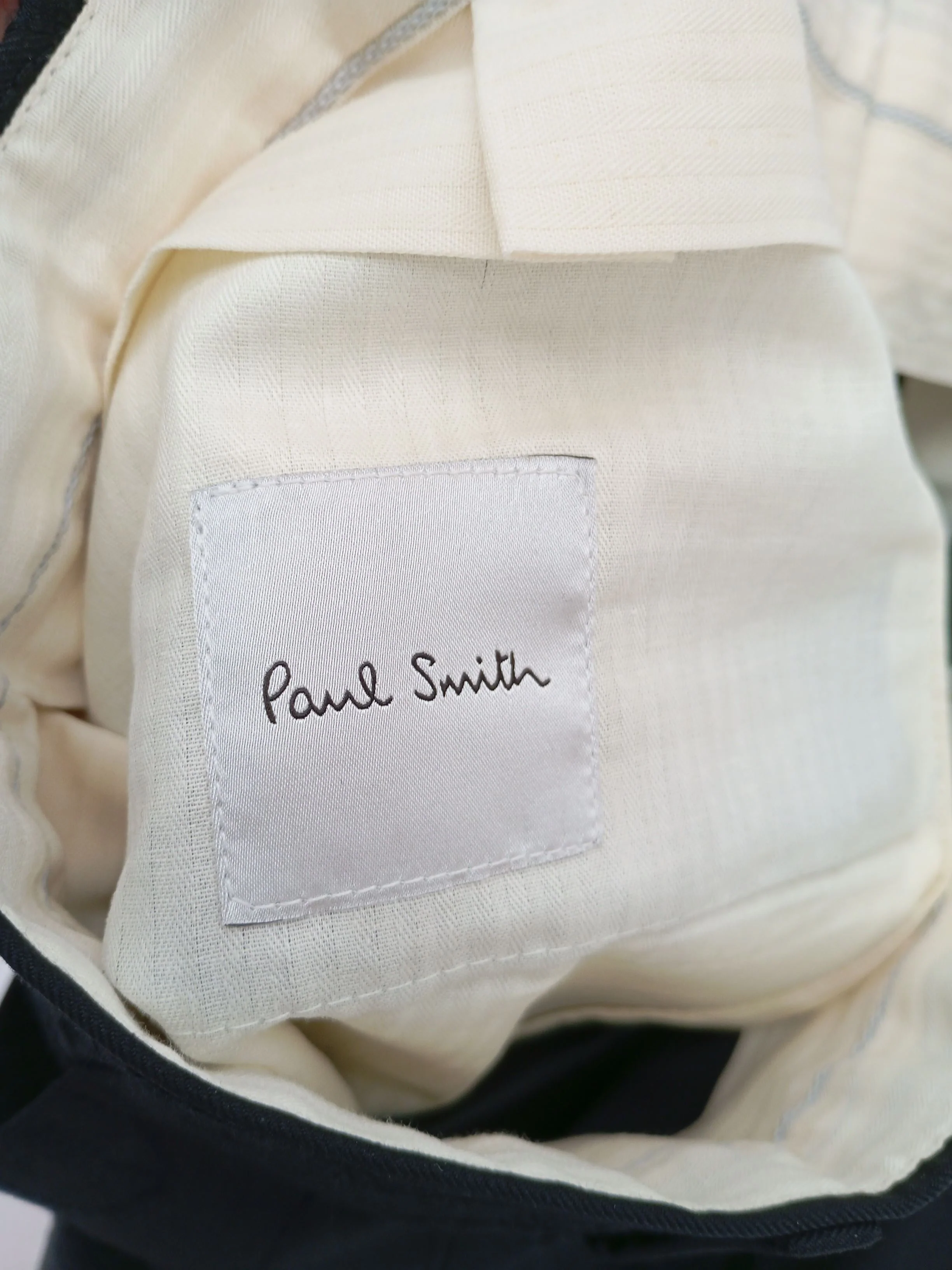 Paul Smith Men's Suit Trousers W 32 in Black Wool New with tags - Image 5