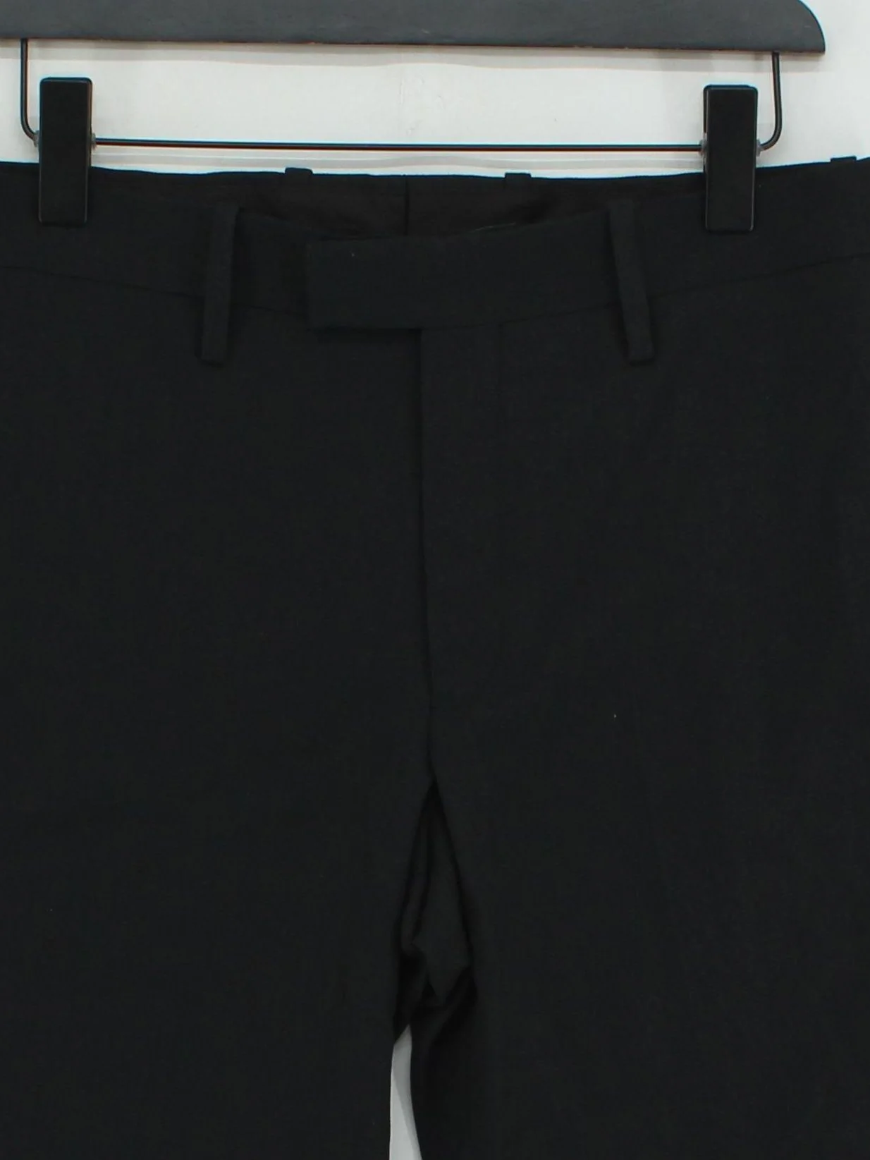 Paul Smith Men's Suit Trousers W 32 in Black Wool with Cotton Dress Pants - Image 3