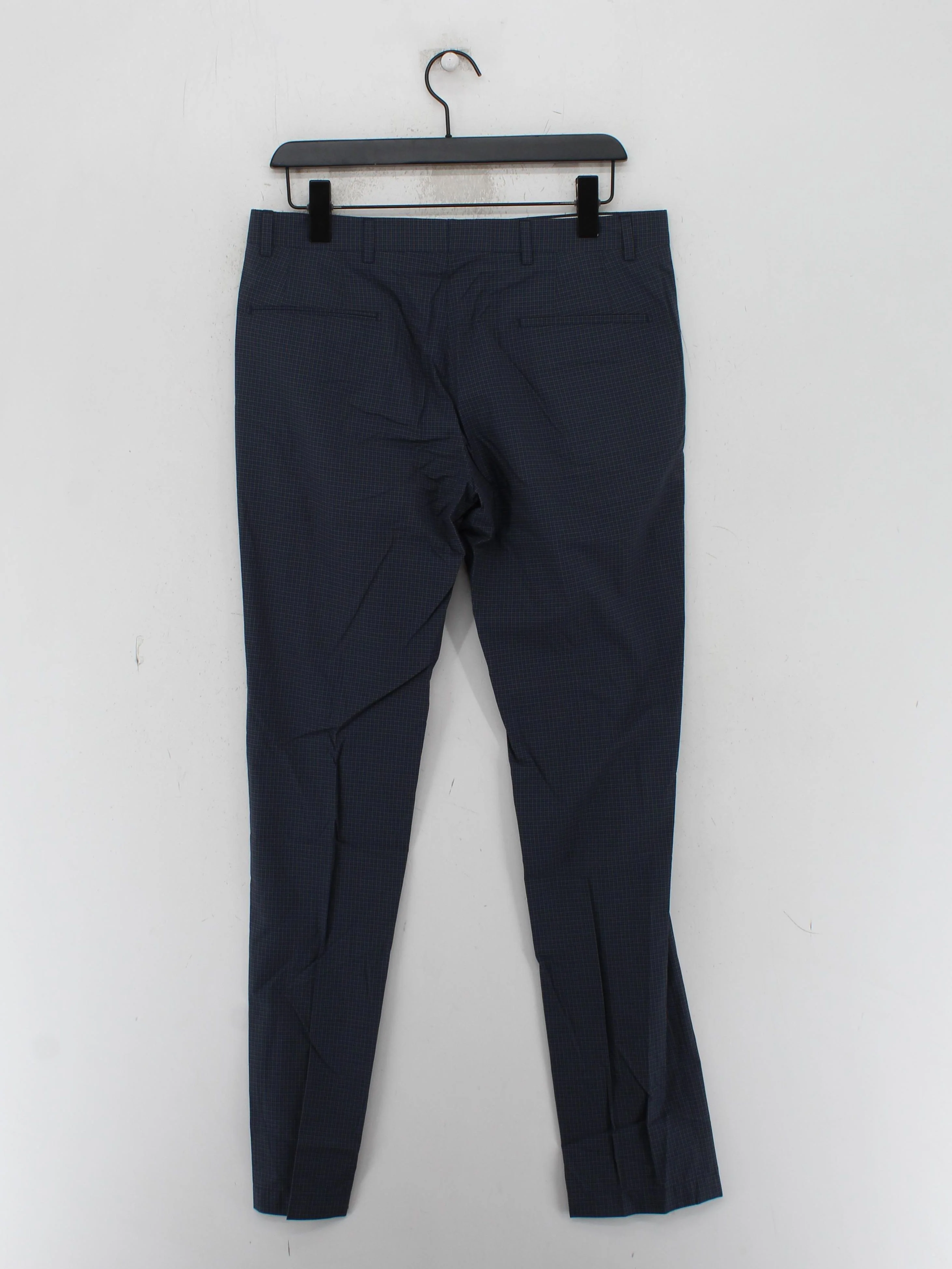 Paul Smith Men's Suit Trousers W 32 in Blue 100% Cotton New with tags - Image 2