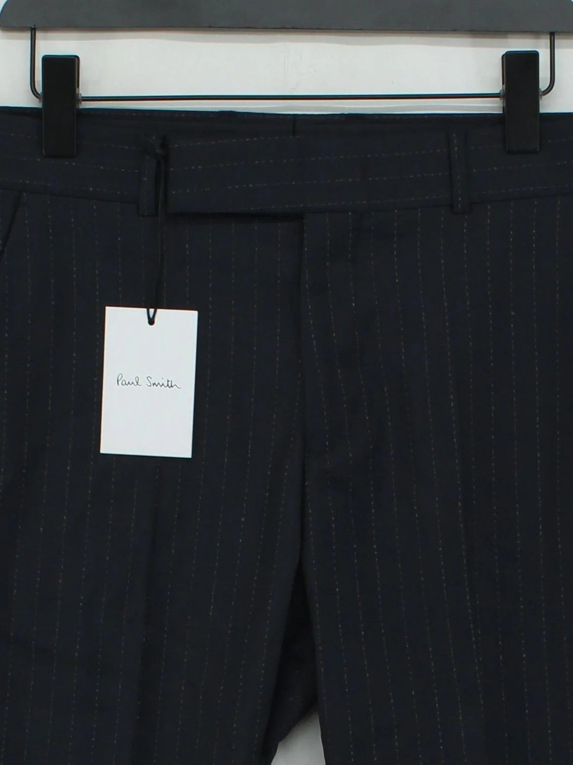 Paul Smith Men's Suit Trousers W 32 in Blue 100% Wool Dress Pants New with tags - Image 3