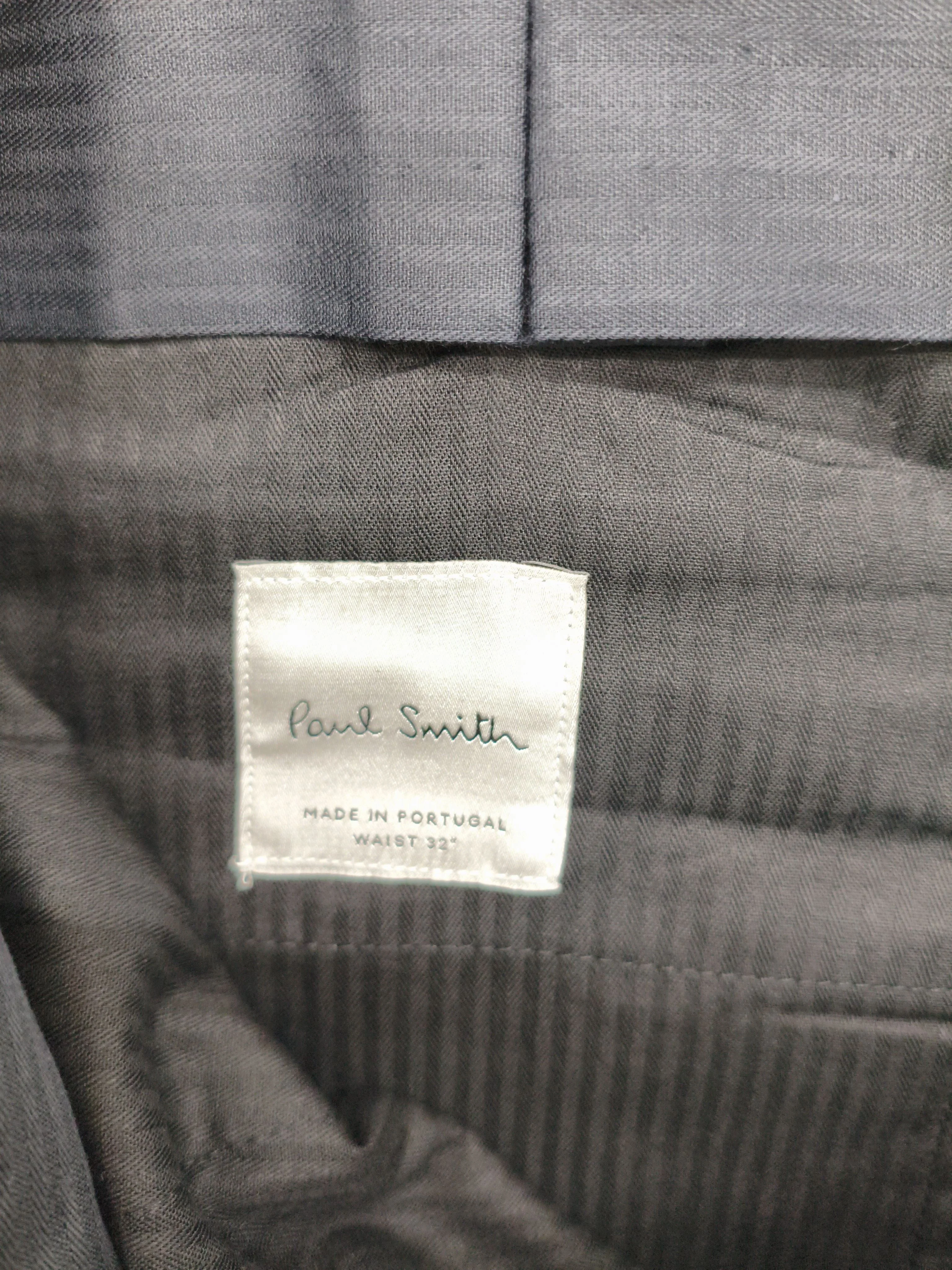 Paul Smith Men's Suit Trousers W 32 in Blue 100% Wool Dress Pants New with tags - Image 5