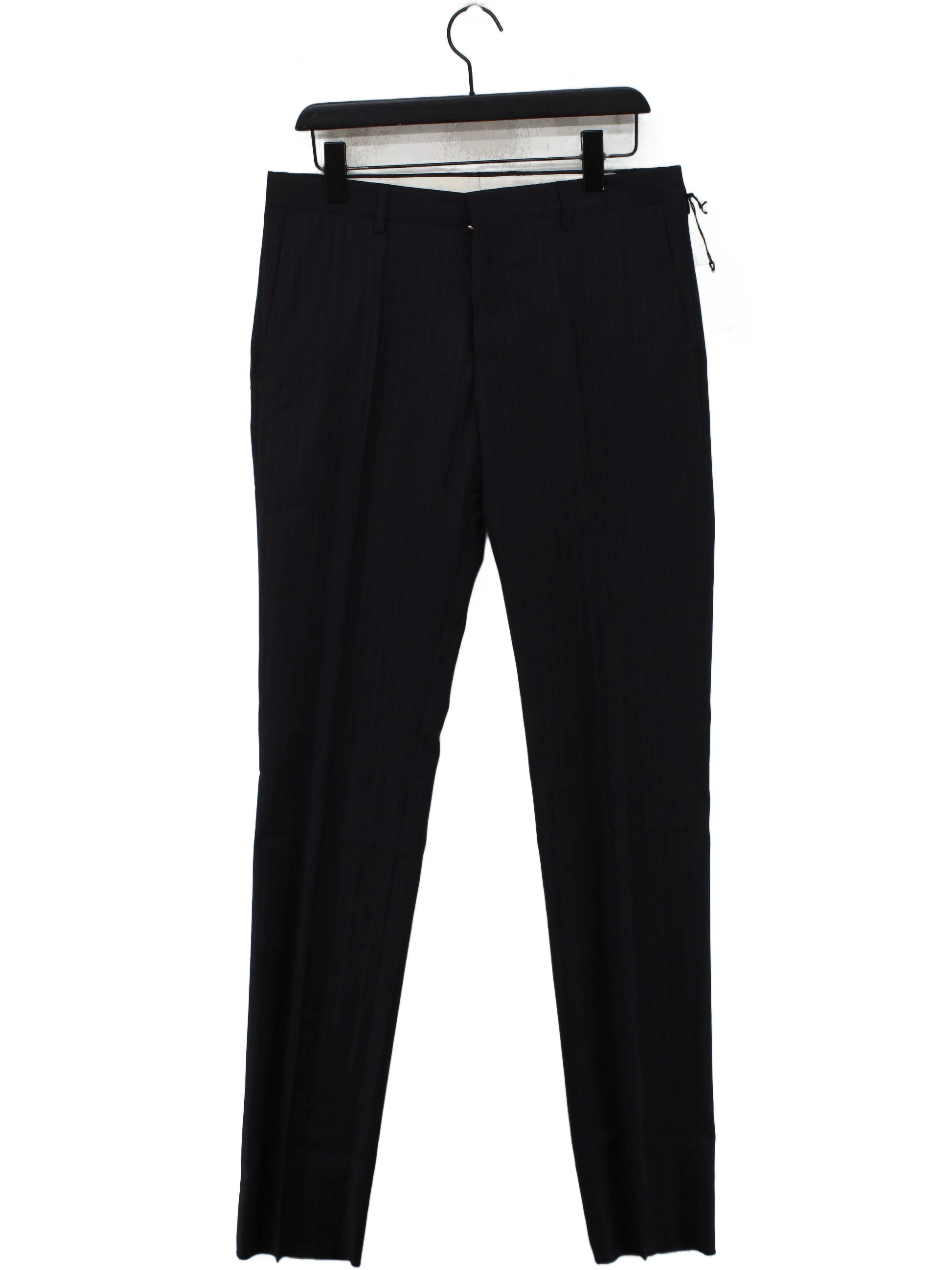 Paul Smith Men's Suit Trousers W 32 in Blue 100% Wool Dress Pants New with tags