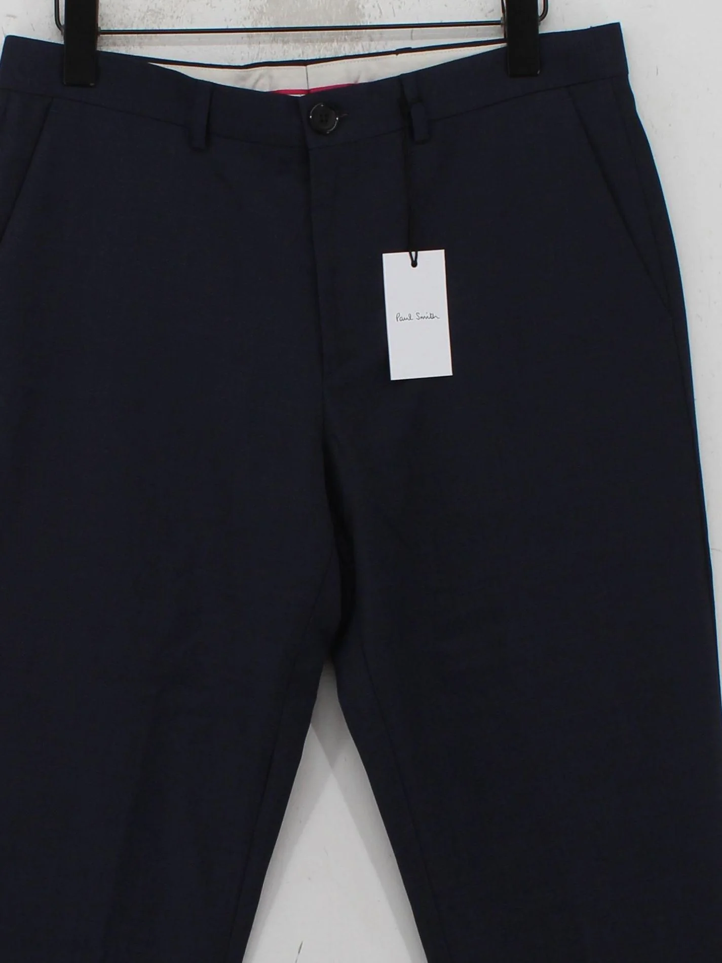 Paul Smith Men's Suit Trousers W 32 in Blue 100% Wool Dress Pants New with tags - Image 3