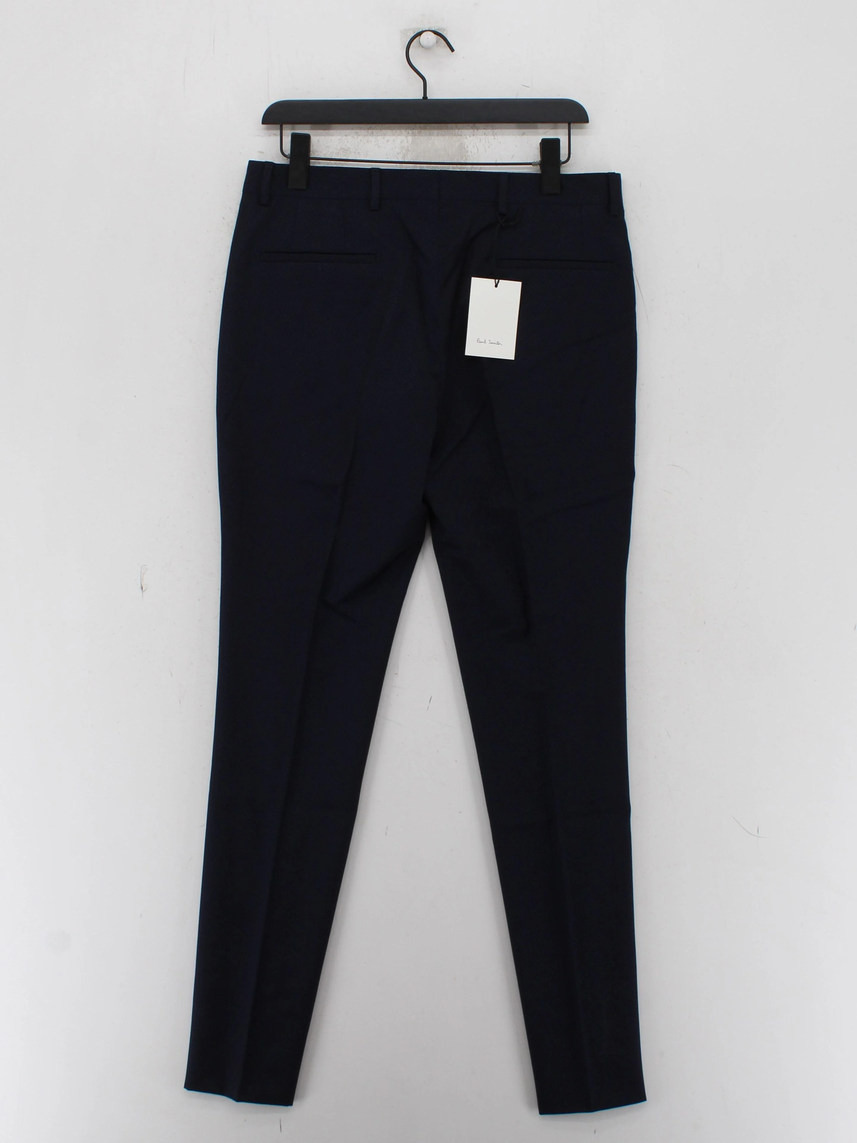 Paul Smith Men's Suit Trousers W 32 in Blue Wool - Image 2
