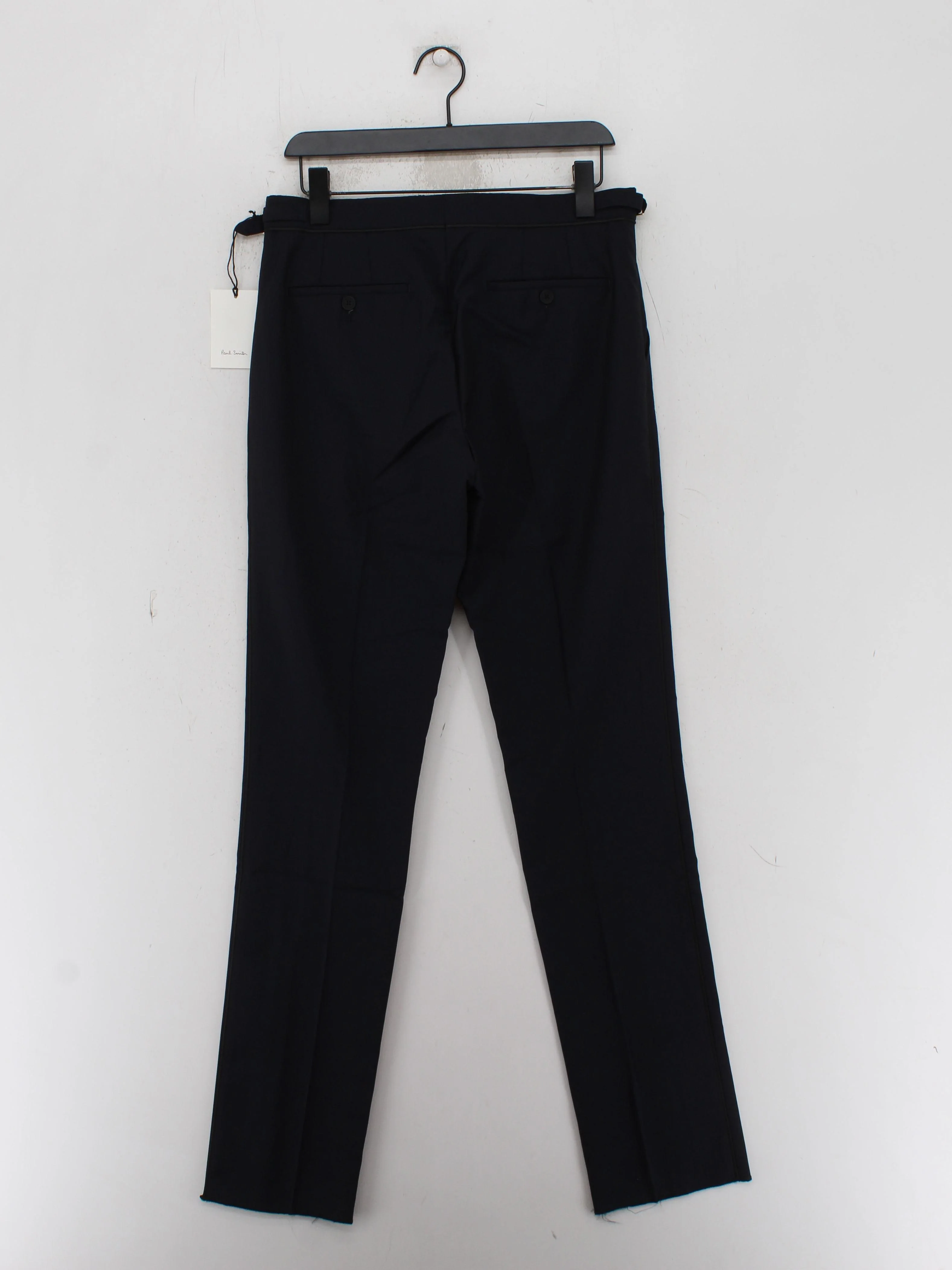 Paul Smith Men's Suit Trousers W 32 in Blue Wool - Image 2