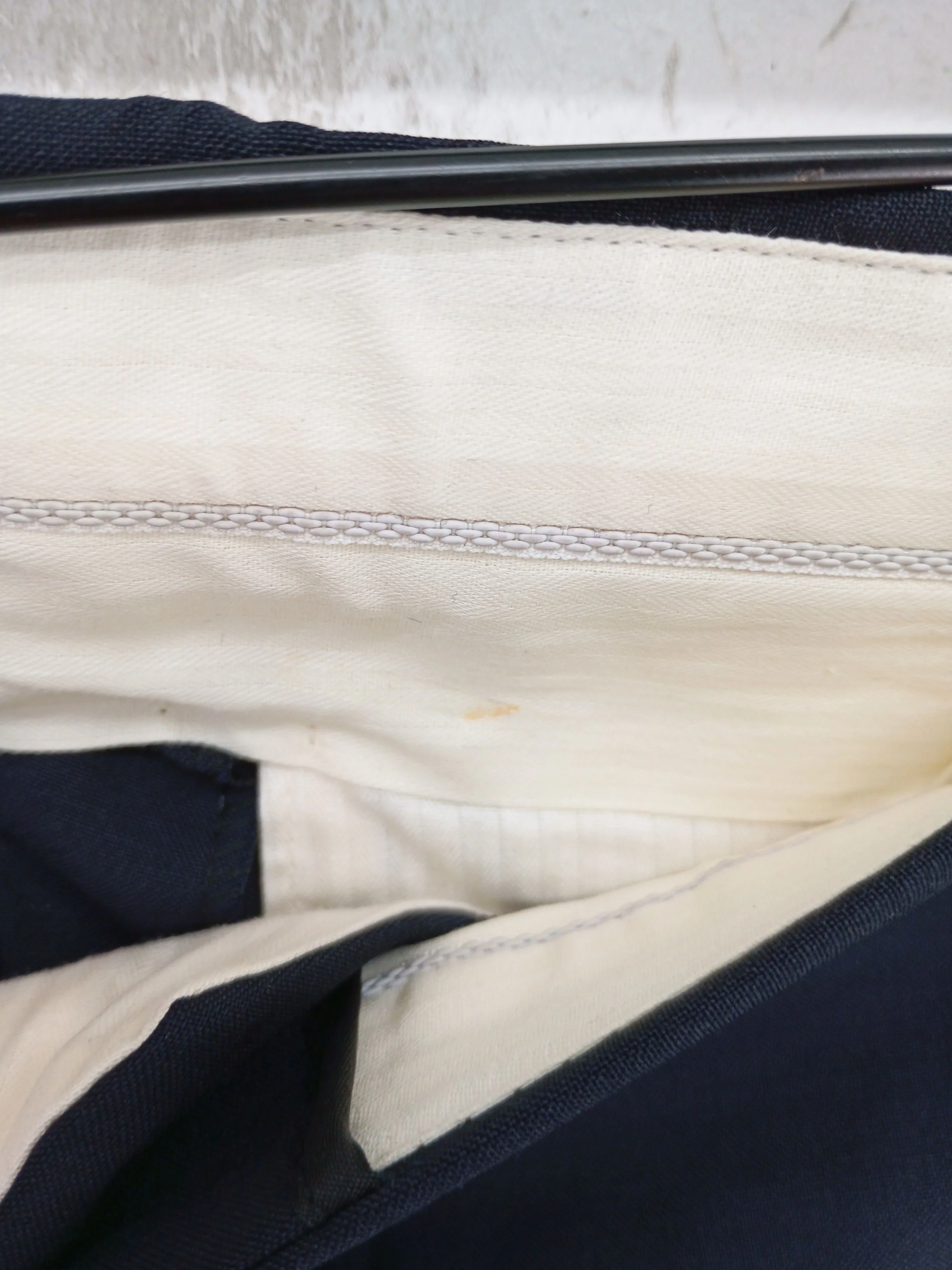 Paul Smith Men's Suit Trousers W 32 in Blue Wool - Image 5