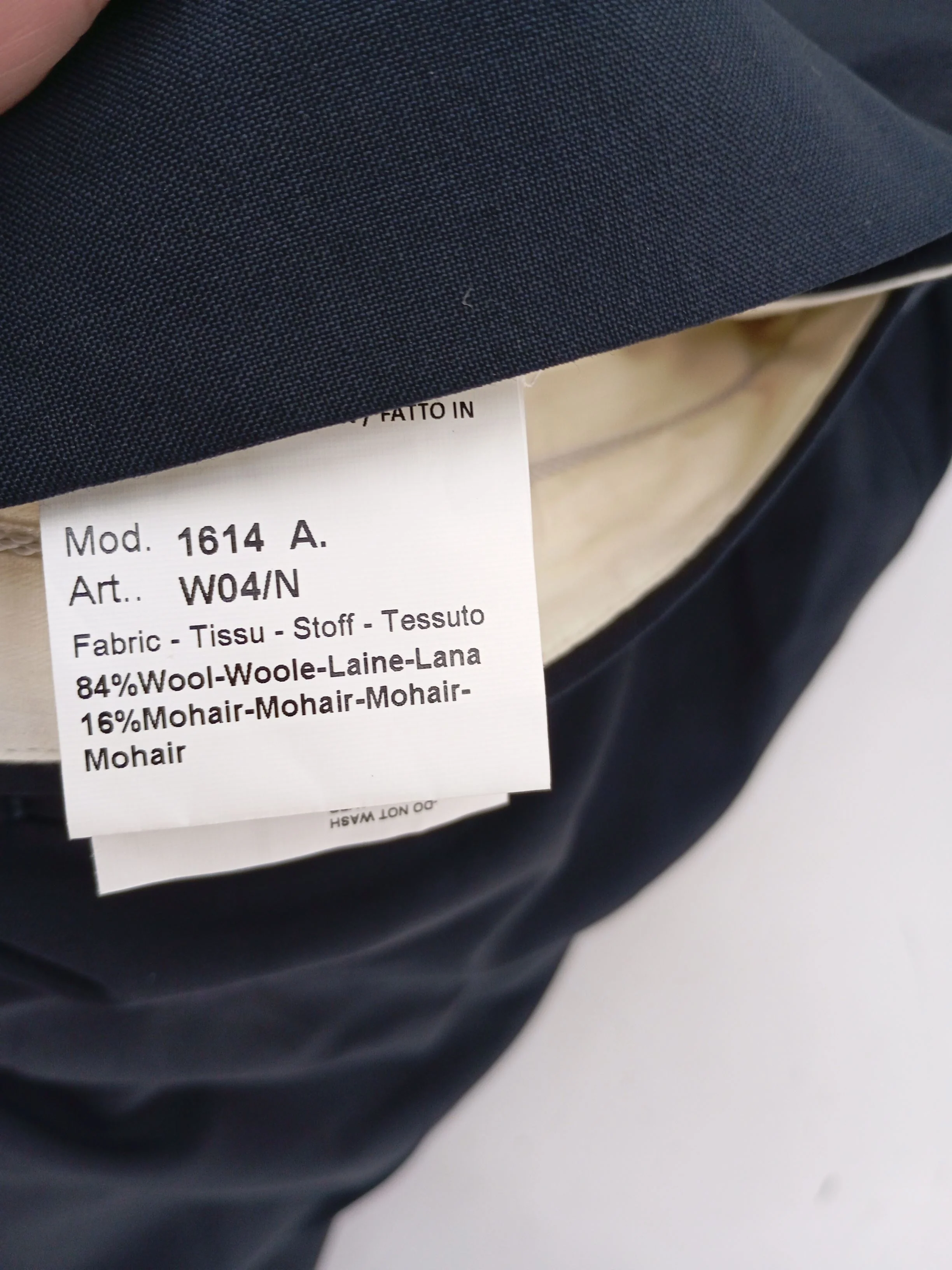 Paul Smith Men's Suit Trousers W 32 in Blue Wool - Image 7