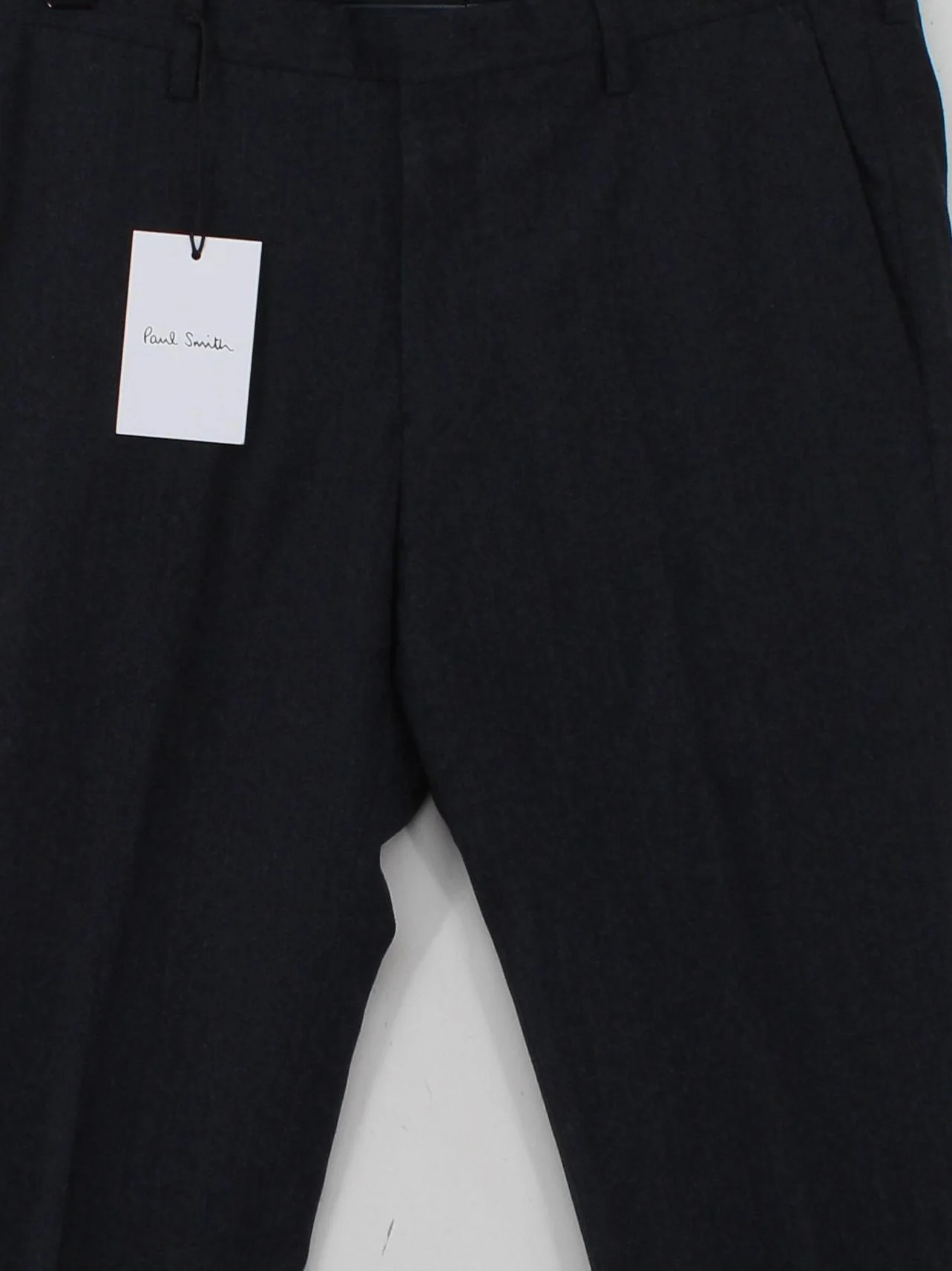 Paul Smith Men's Suit Trousers W 32 in Blue Wool New with tags - Image 3