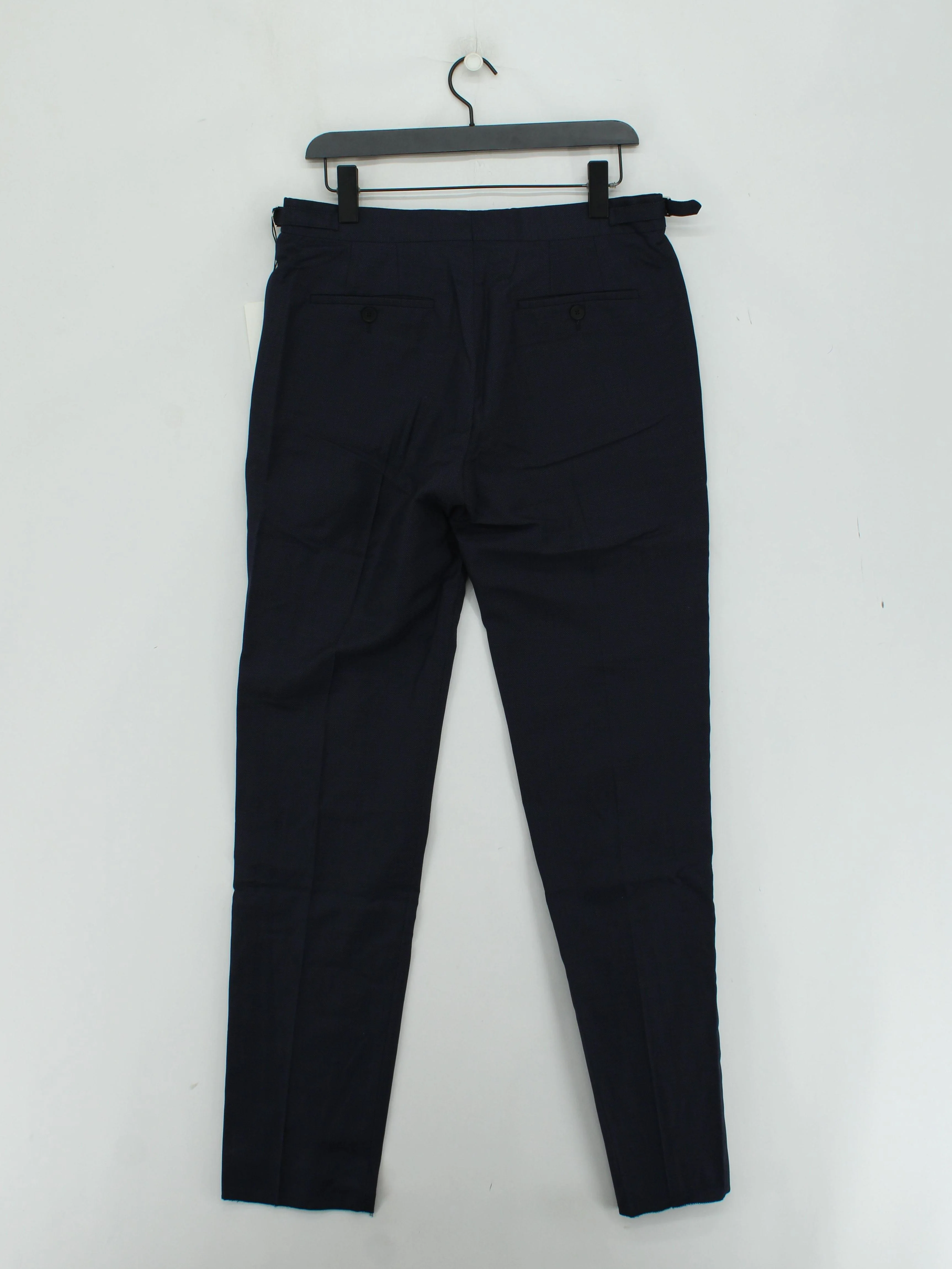 Paul Smith Men's Suit Trousers W 32 in Blue Wool New with tags - Image 2
