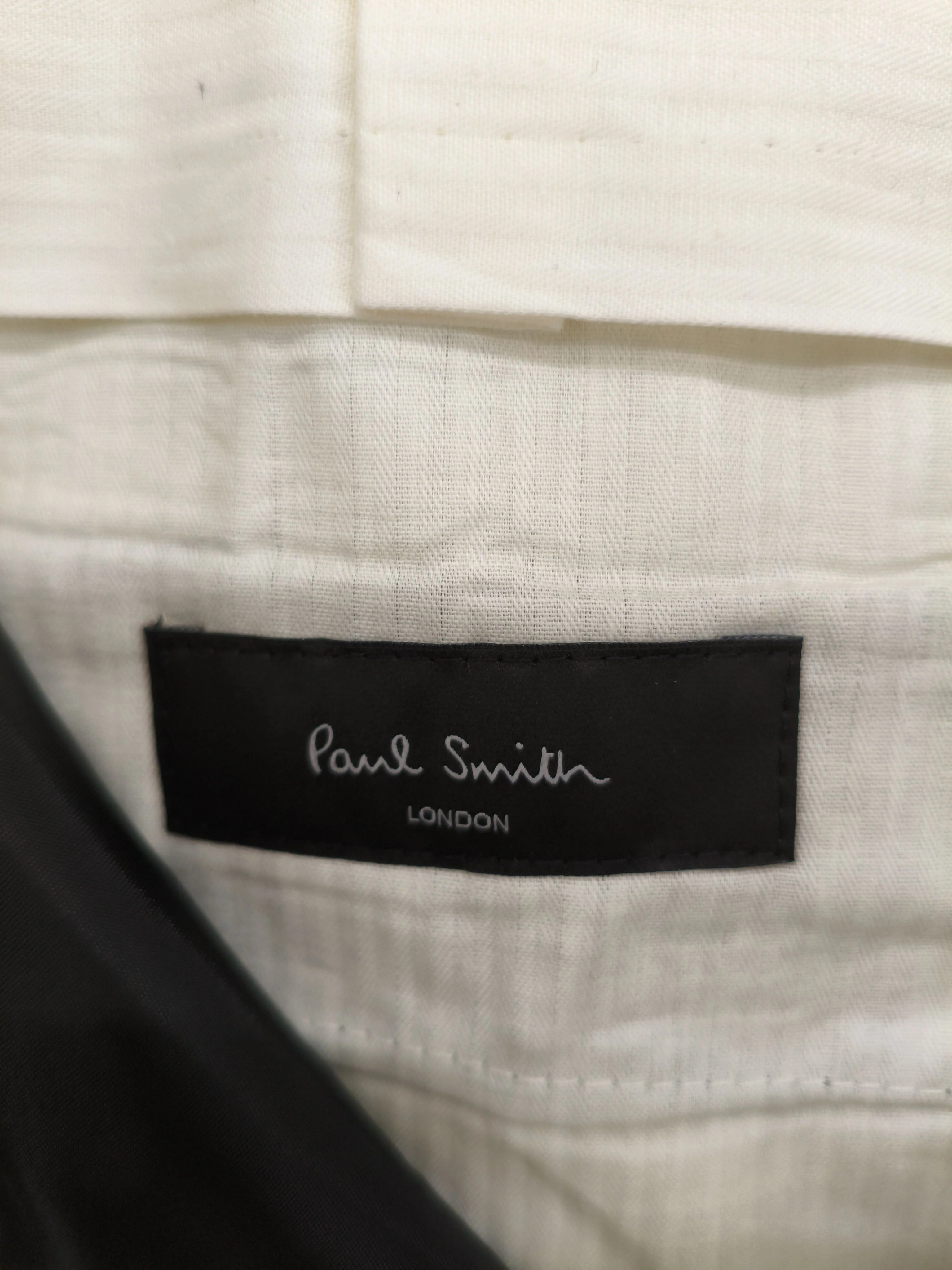Paul Smith Men's Suit Trousers W 32 in Blue Wool New with tags - Image 5