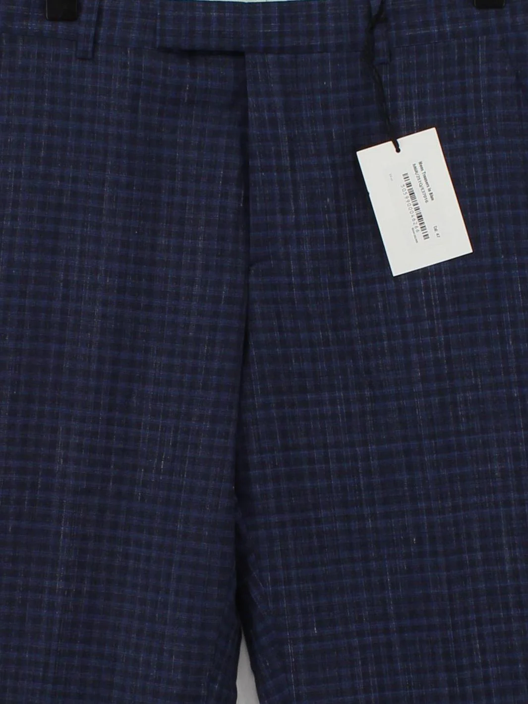 Paul Smith Men's Suit Trousers W 32 in Blue Wool New with tags - Image 3