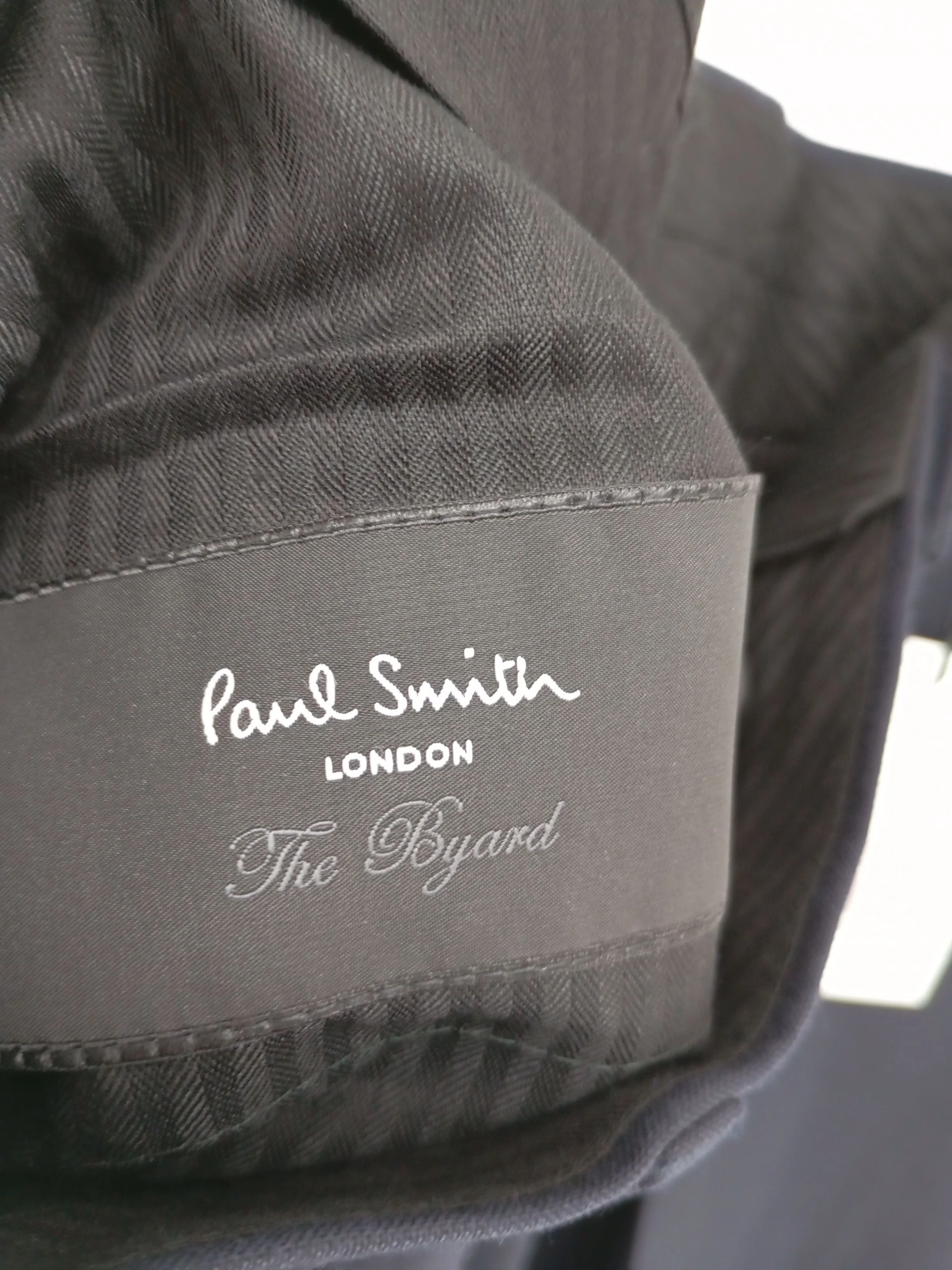 Paul Smith Men's Suit Trousers W 32 in Blue Wool New with tags - Image 5