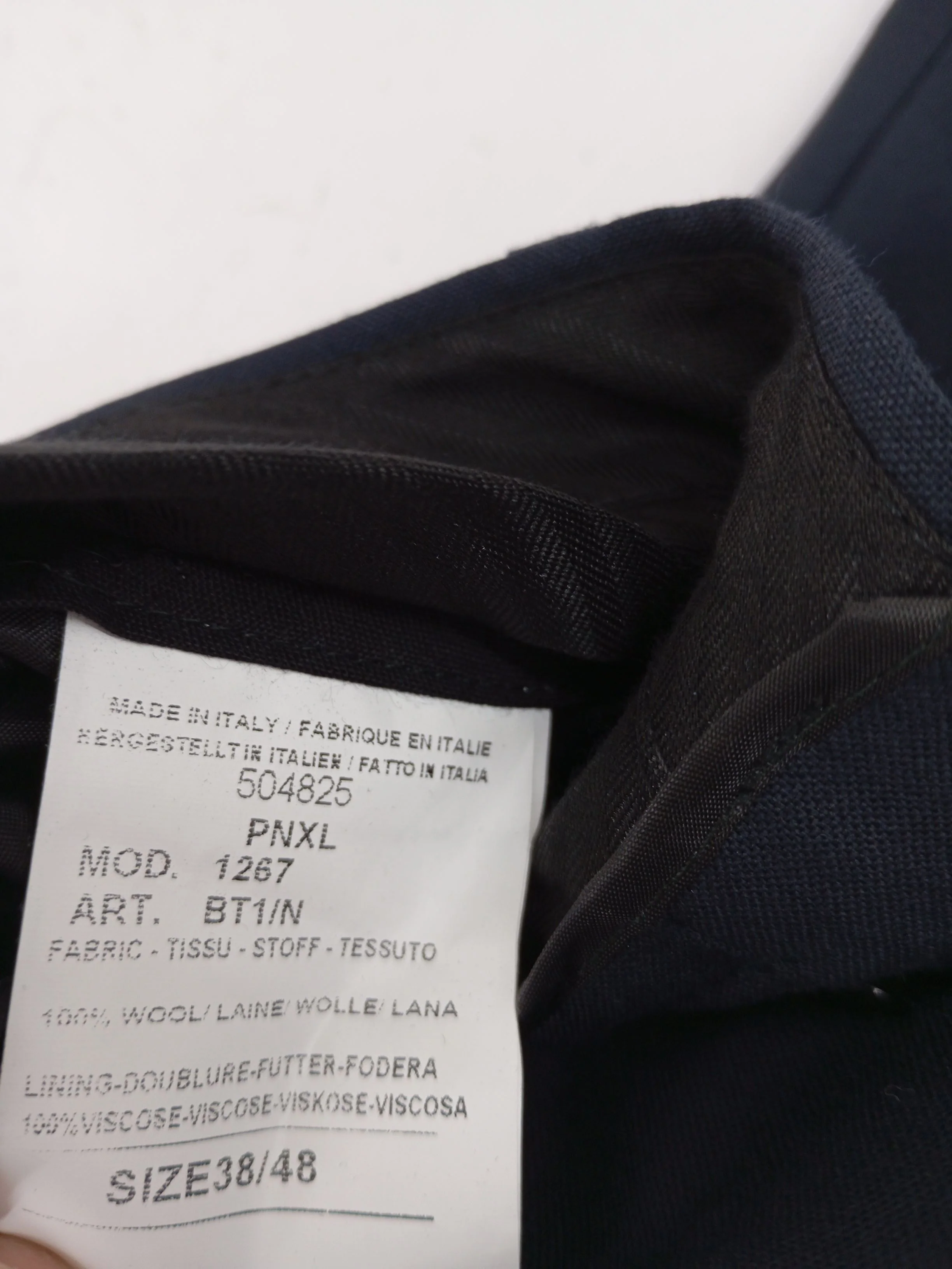 Paul Smith Men's Suit Trousers W 32 in Blue Wool New with tags - Image 6