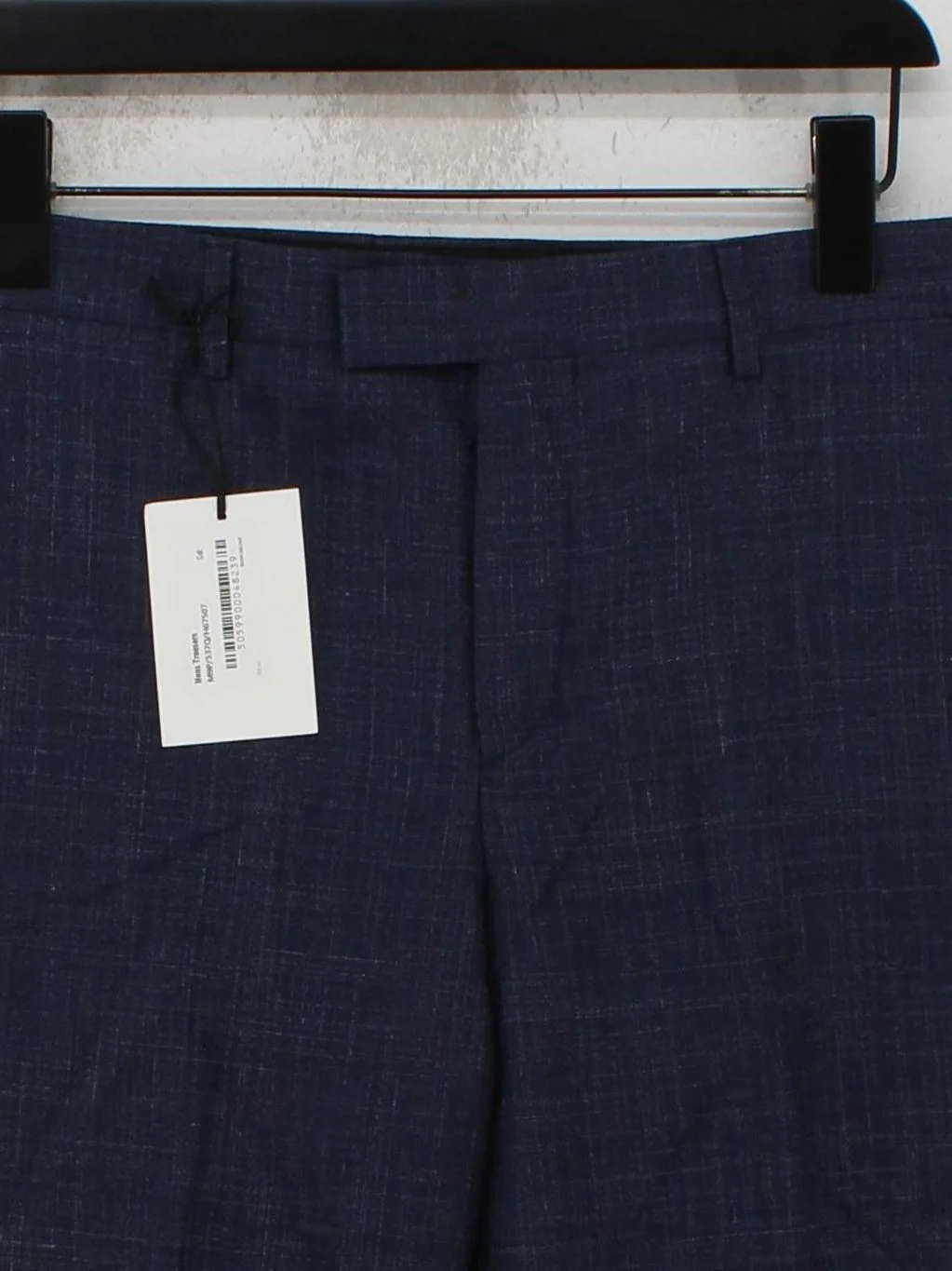 Paul Smith Men's Suit Trousers W 32 in Blue Wool New with tags - Image 3