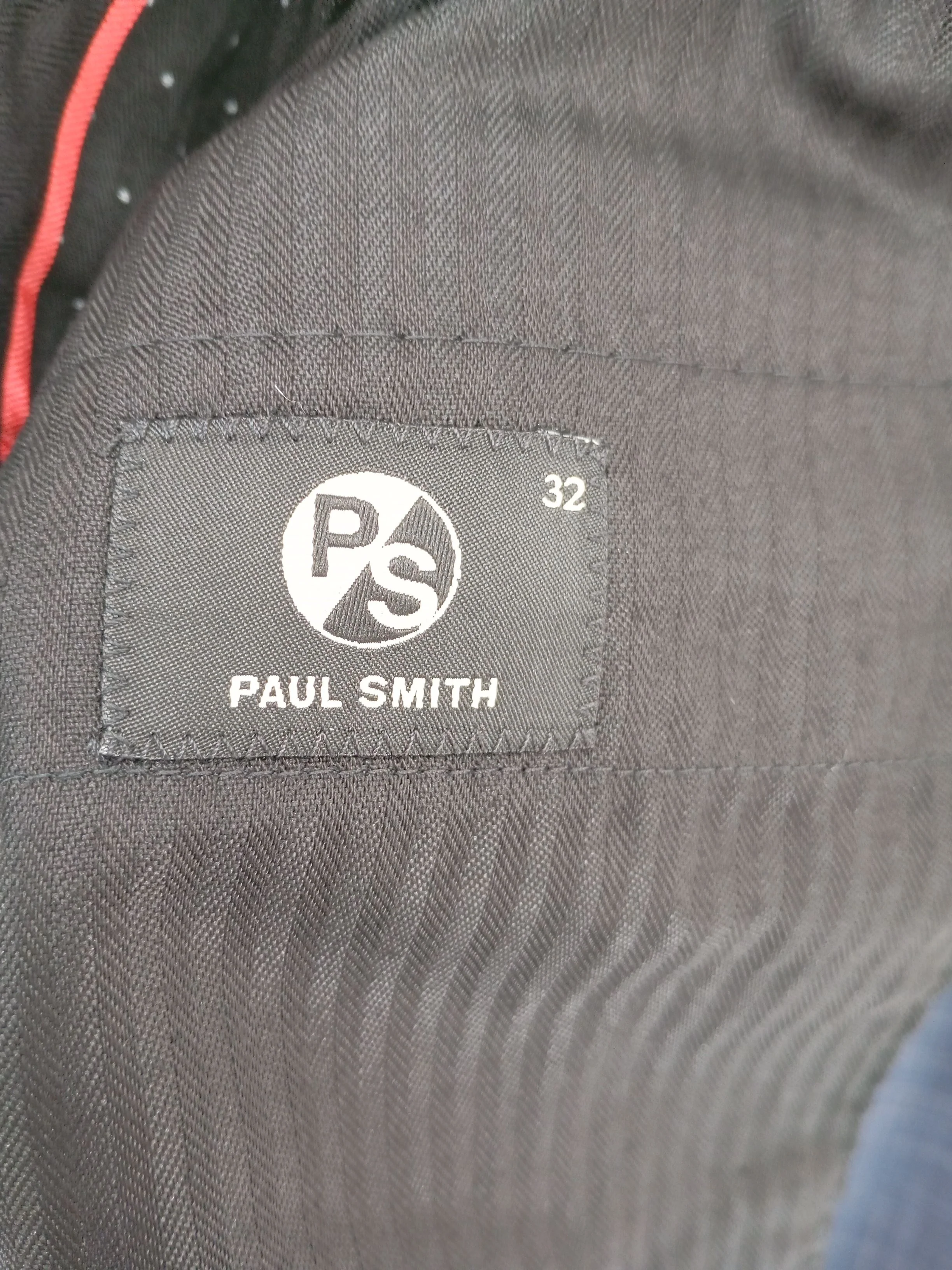 Paul Smith Men's Suit Trousers W 32 in Blue Wool New with tags - Image 5