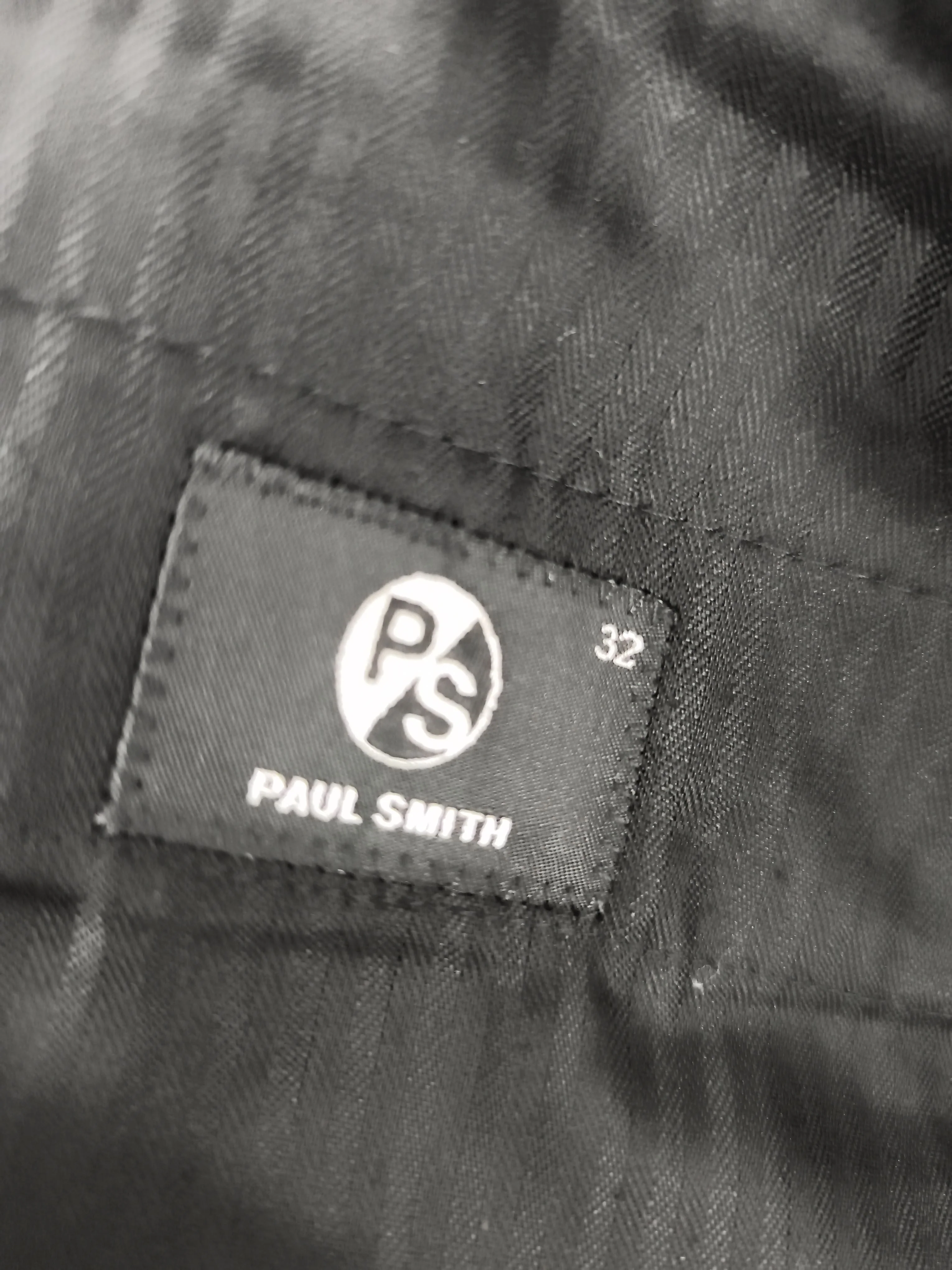 Paul Smith Men's Suit Trousers W 32 in Blue Wool New with tags - Image 5