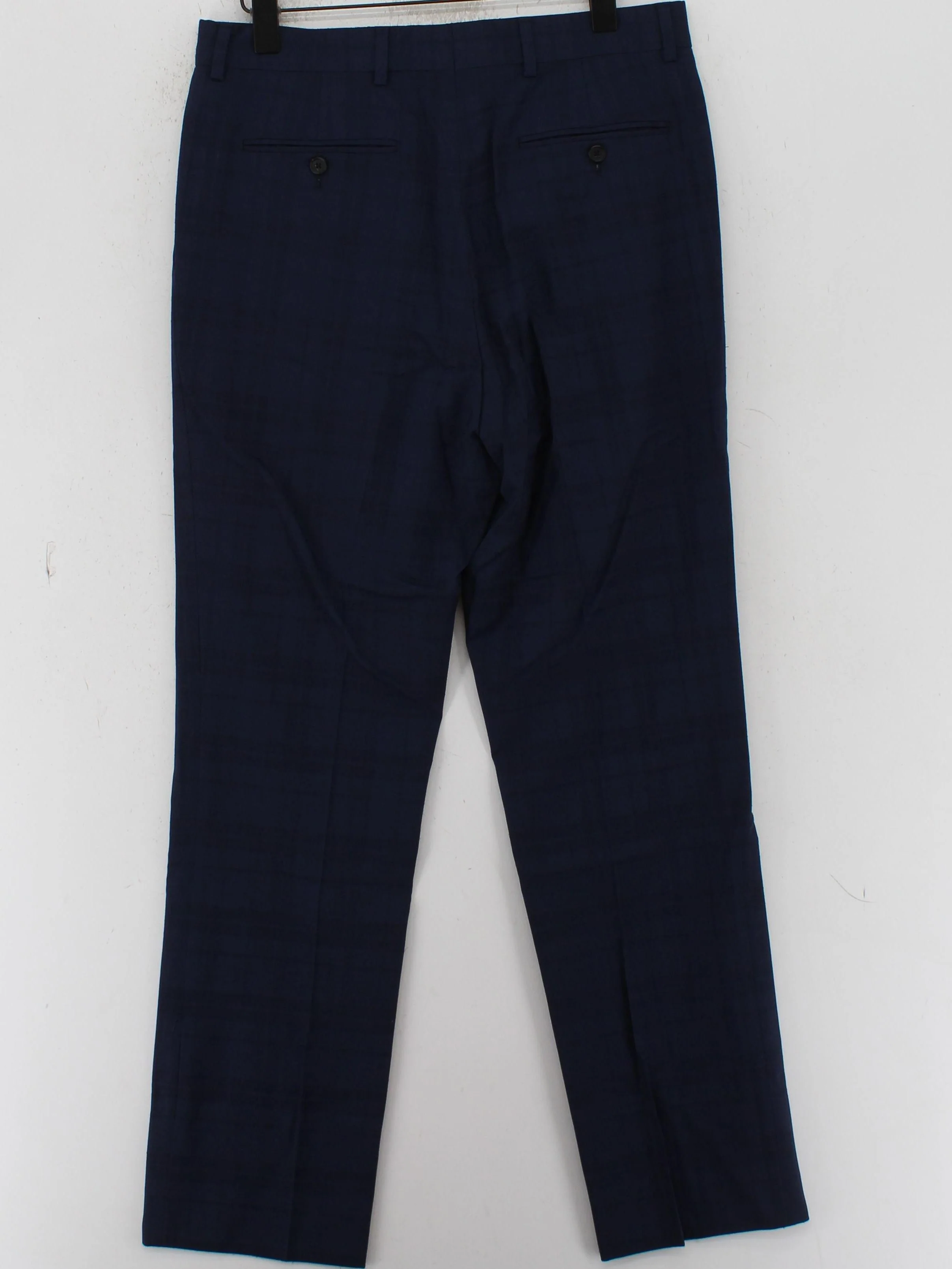 Paul Smith Men's Suit Trousers W 32 in Blue Wool with Other Dress Pants - Image 2