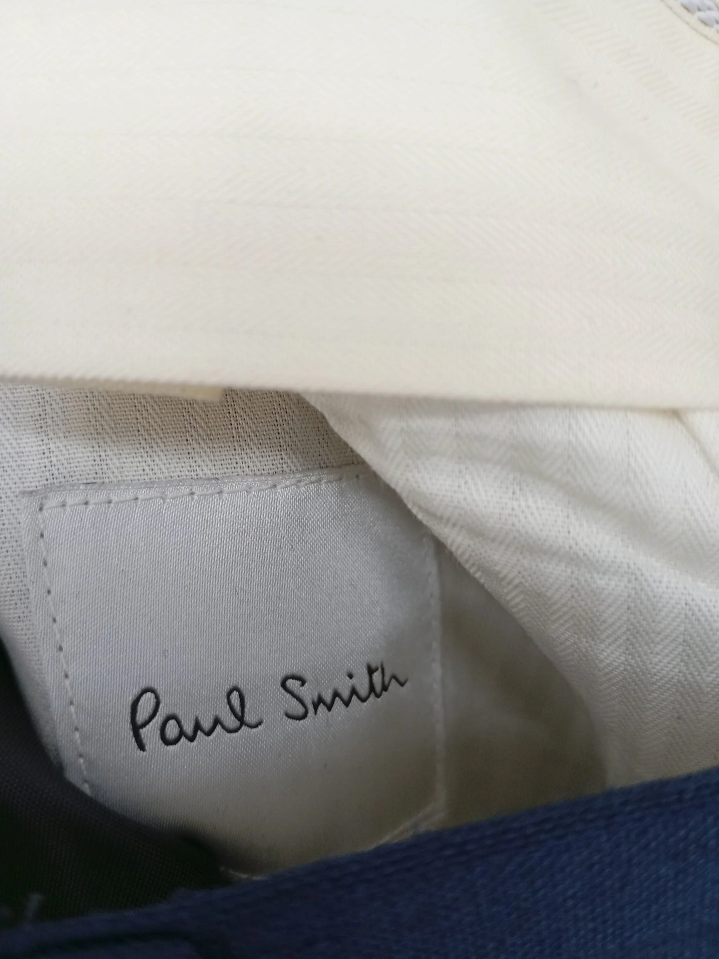 Paul Smith Men's Suit Trousers W 32 in Blue Wool with Other Dress Pants - Image 6