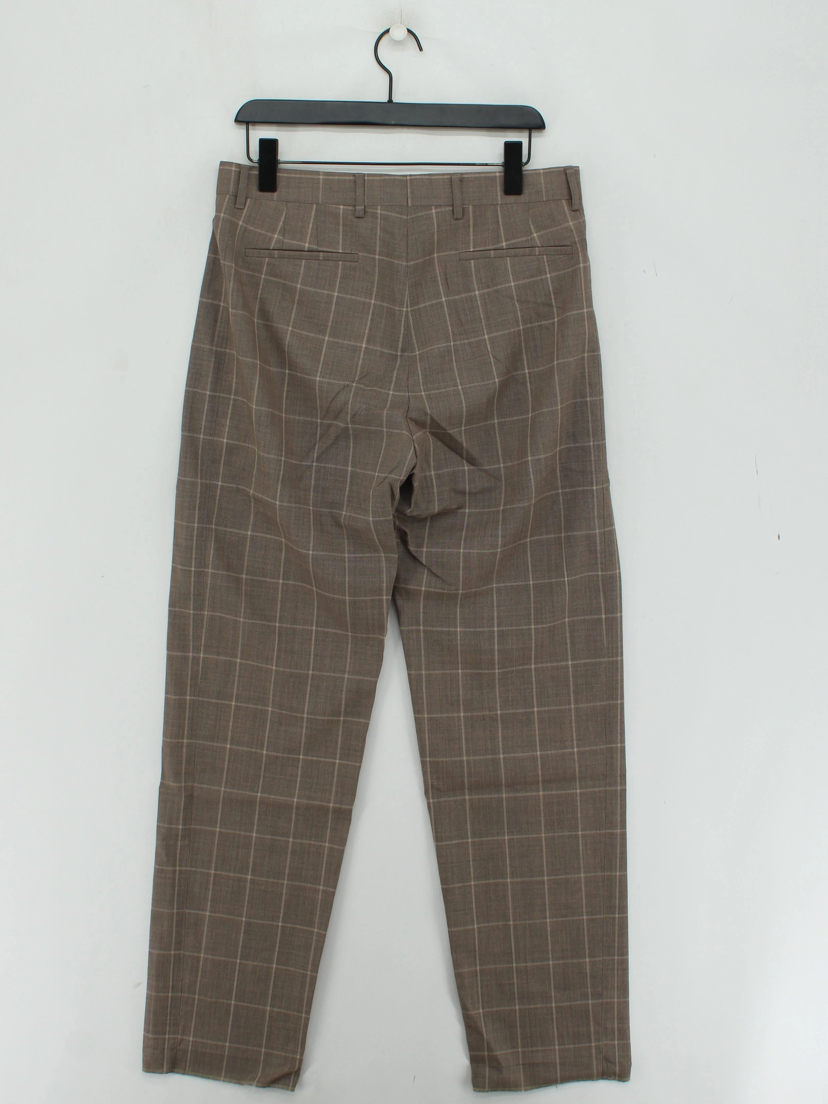 Paul Smith Men's Suit Trousers W 32 in Brown 100% Wool Dress Pants New with tags - Image 2