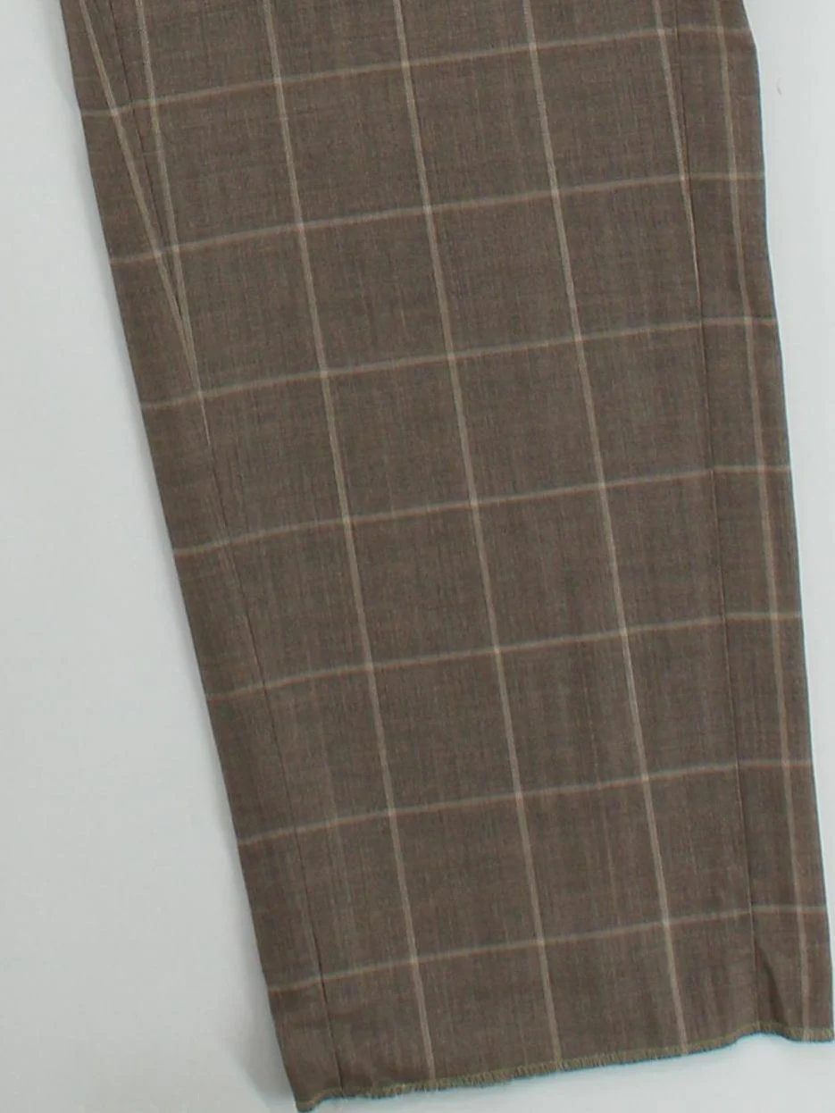 Paul Smith Men's Suit Trousers W 32 in Brown 100% Wool Dress Pants New with tags - Image 4