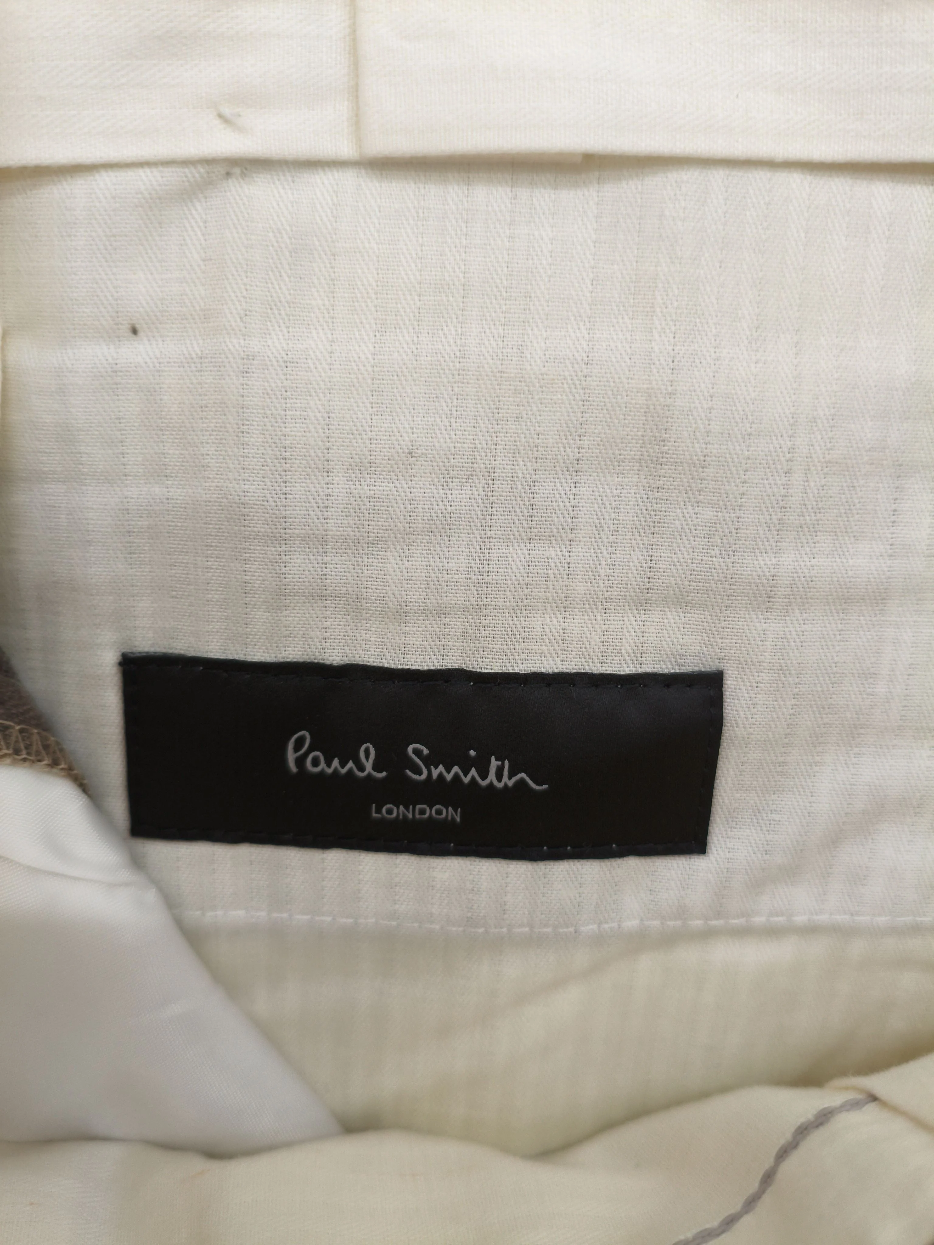 Paul Smith Men's Suit Trousers W 32 in Brown 100% Wool Dress Pants New with tags - Image 5