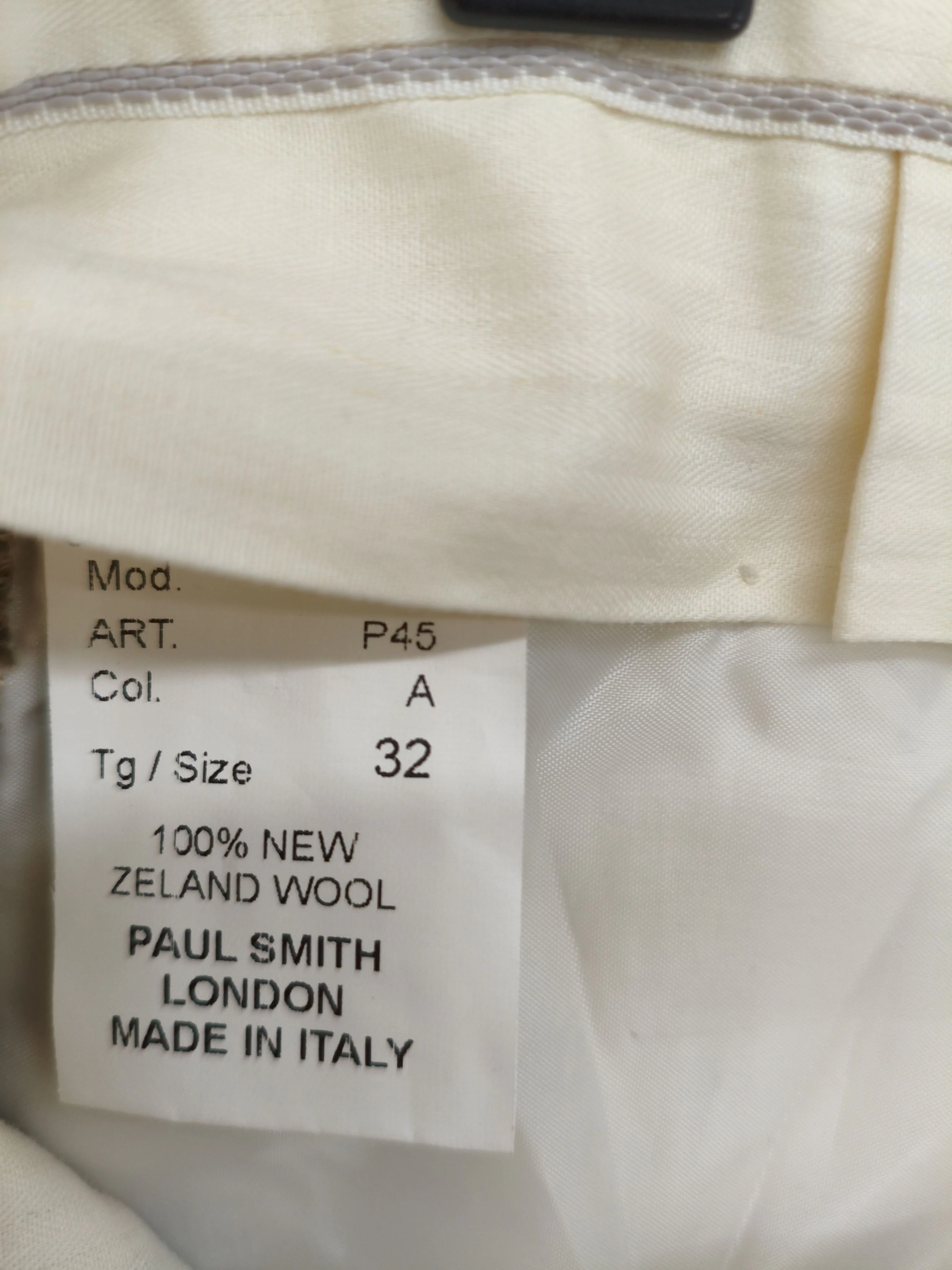 Paul Smith Men's Suit Trousers W 32 in Brown 100% Wool Dress Pants New with tags - Image 6