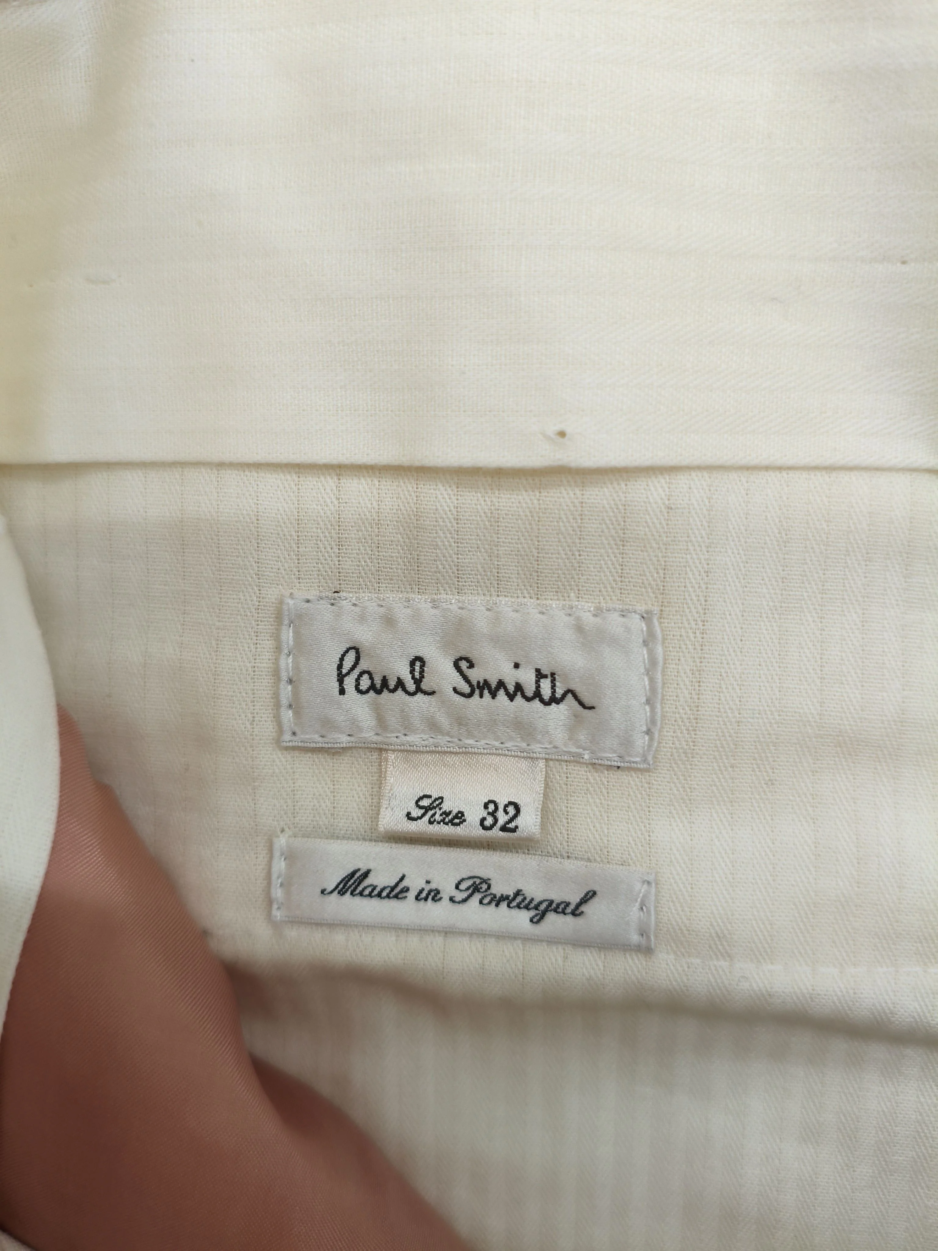 Paul Smith Men's Suit Trousers W 32 in Cream 100% Other New with tags - Image 5