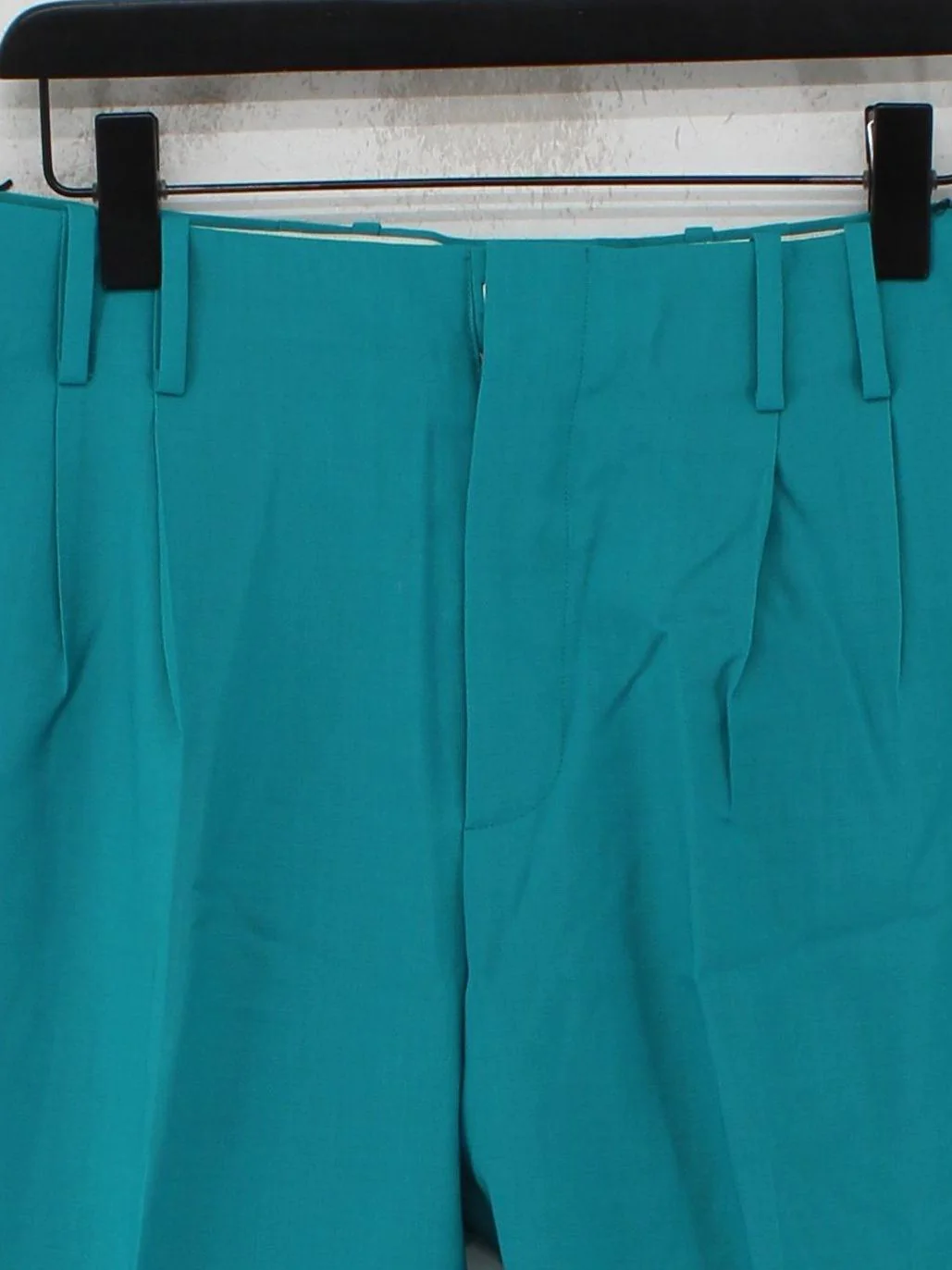 Paul Smith Men's Suit Trousers W 32 in Green 100% Wool Dress Pants New with tags - Image 3