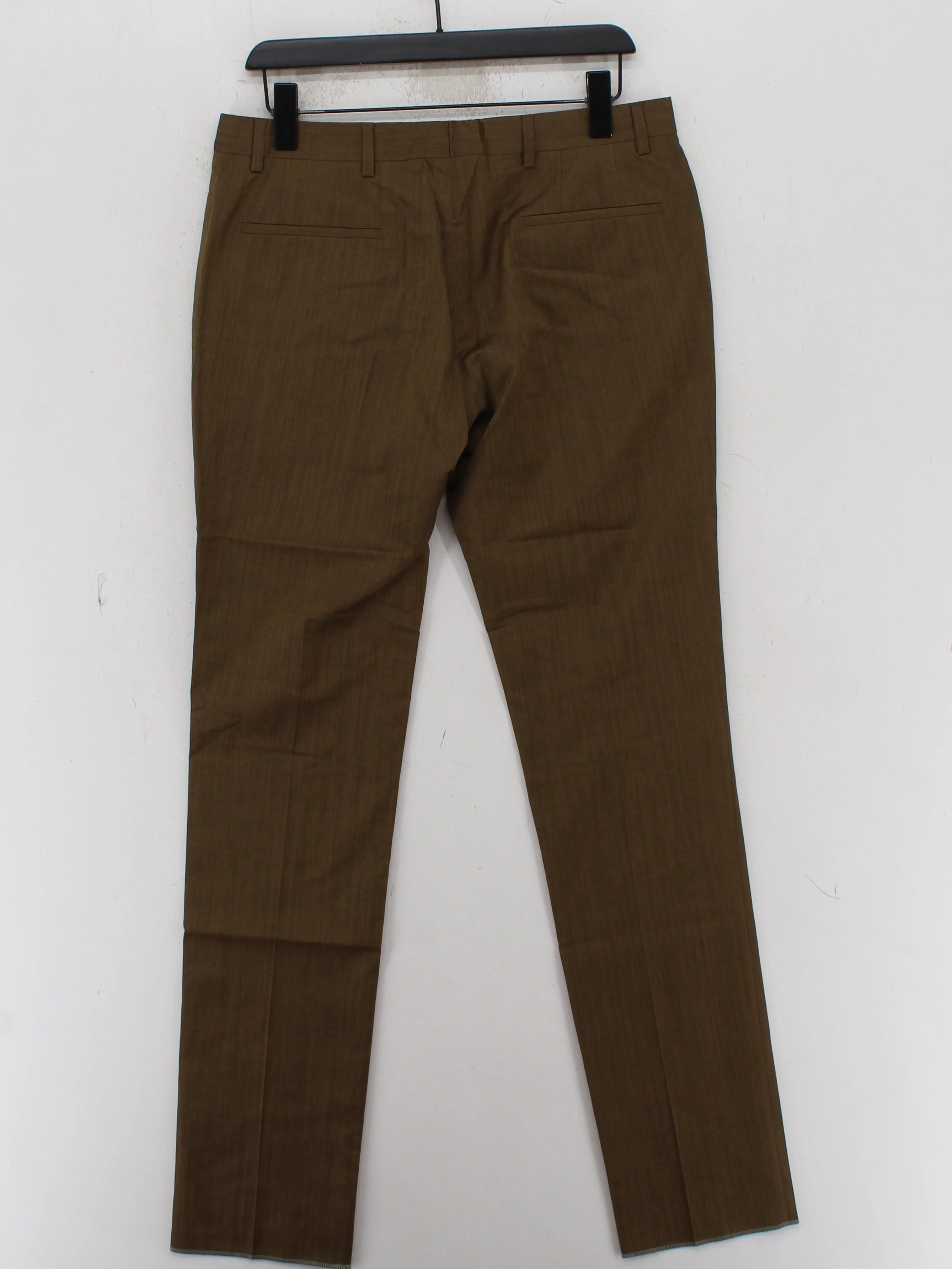 Paul Smith Men's Suit Trousers W 32 in Green Wool New with tags - Image 2