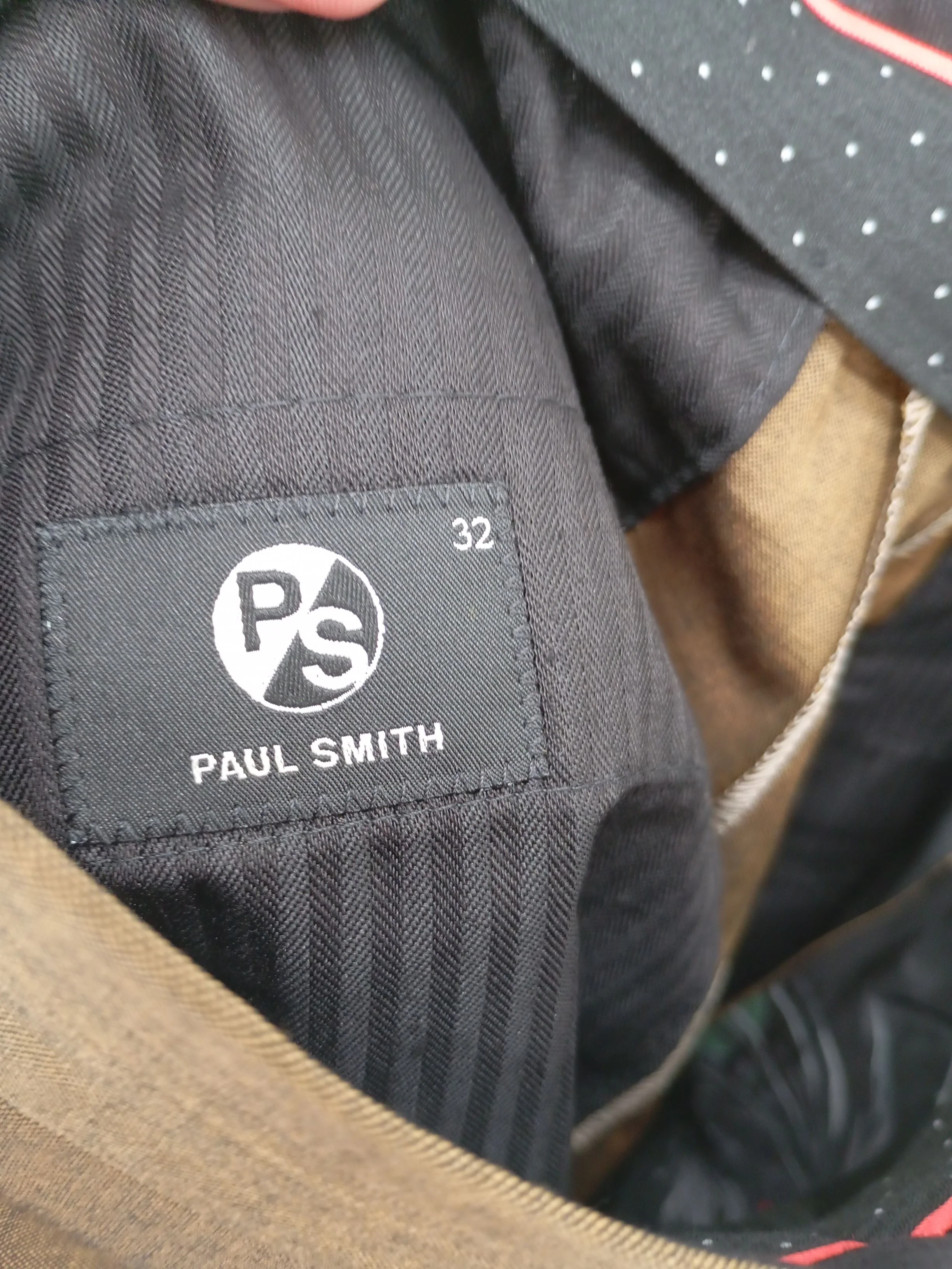 Paul Smith Men's Suit Trousers W 32 in Green Wool New with tags - Image 5