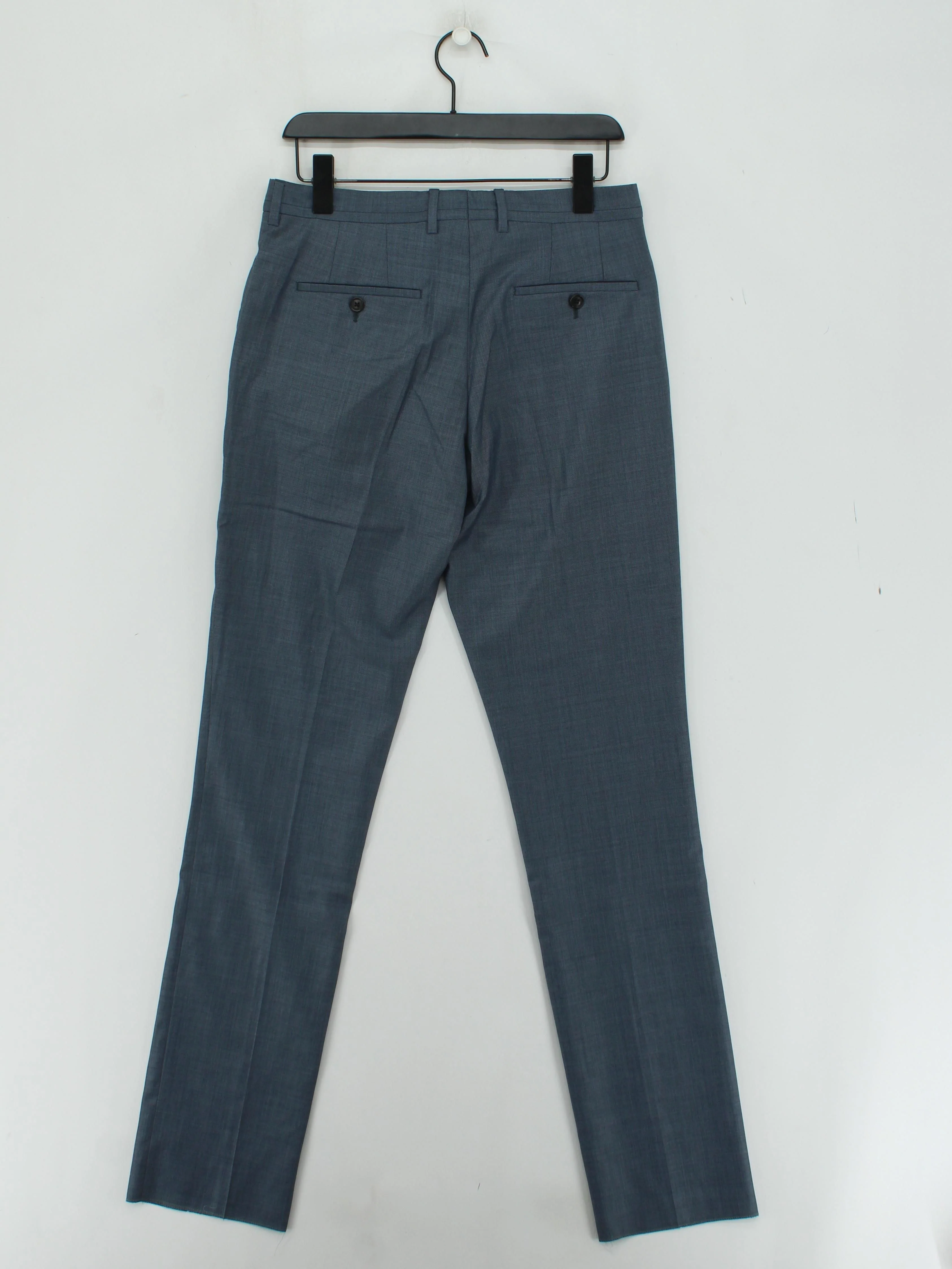 Paul Smith Men's Suit Trousers W 32 in Grey 100% Wool Dress Pants New with tags - Image 2
